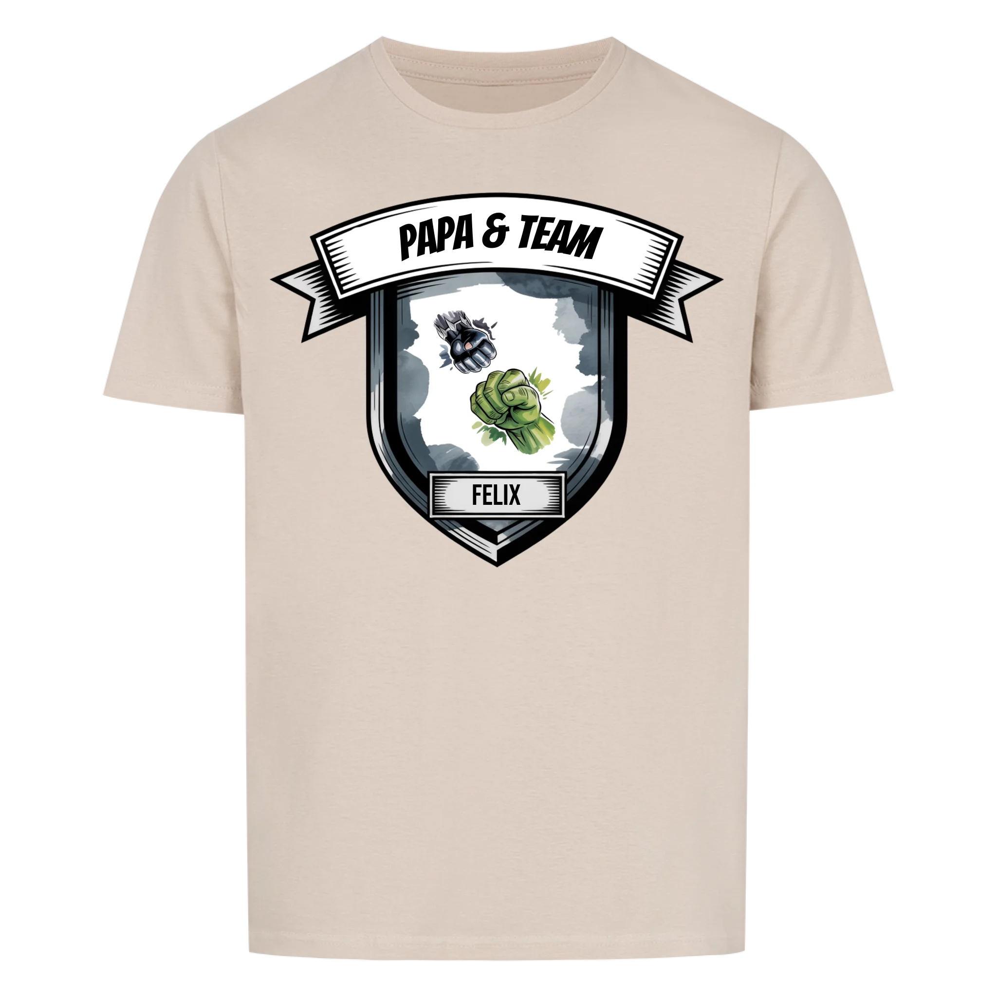 Papa & Team - personalisierbar