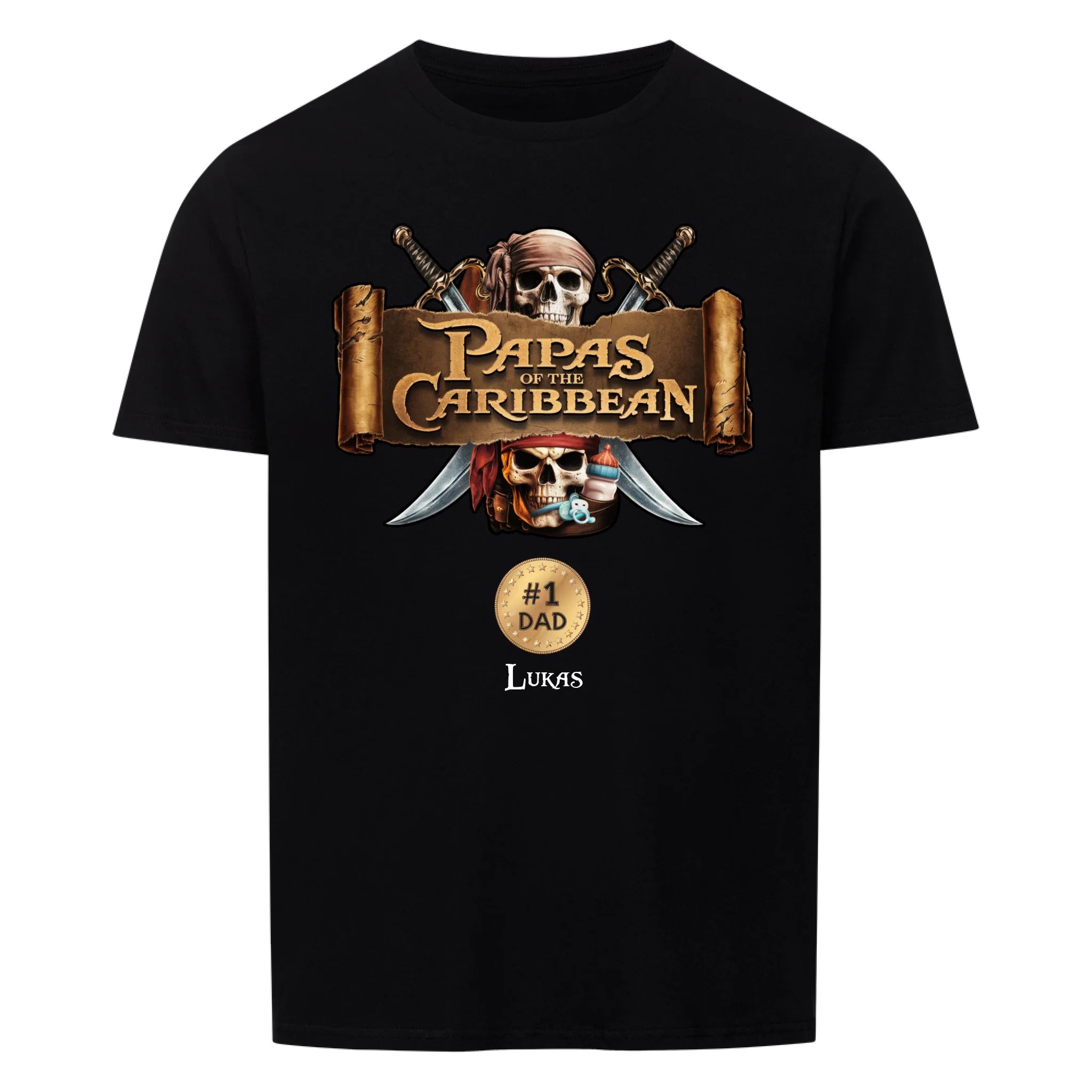 Papas of the Caribbean - personalized