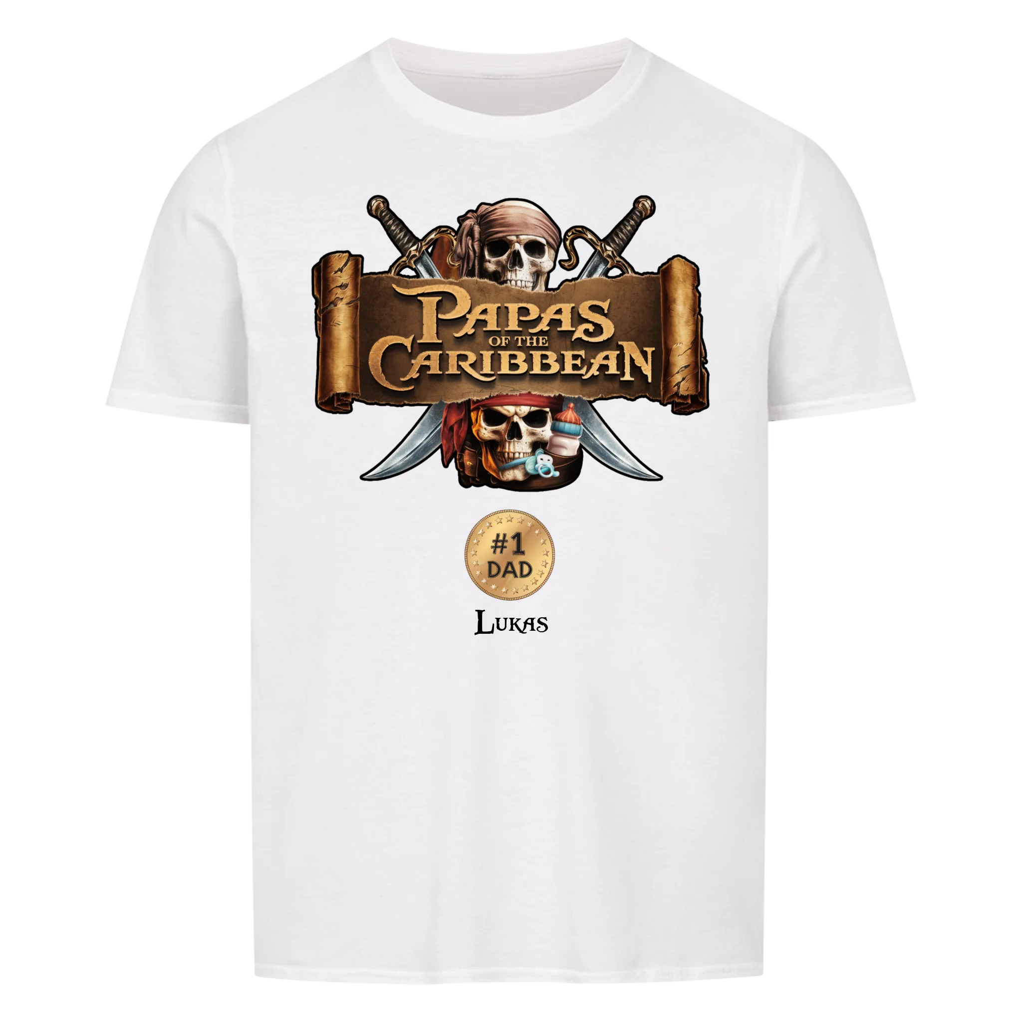 Papas of the Caribbean - personalized