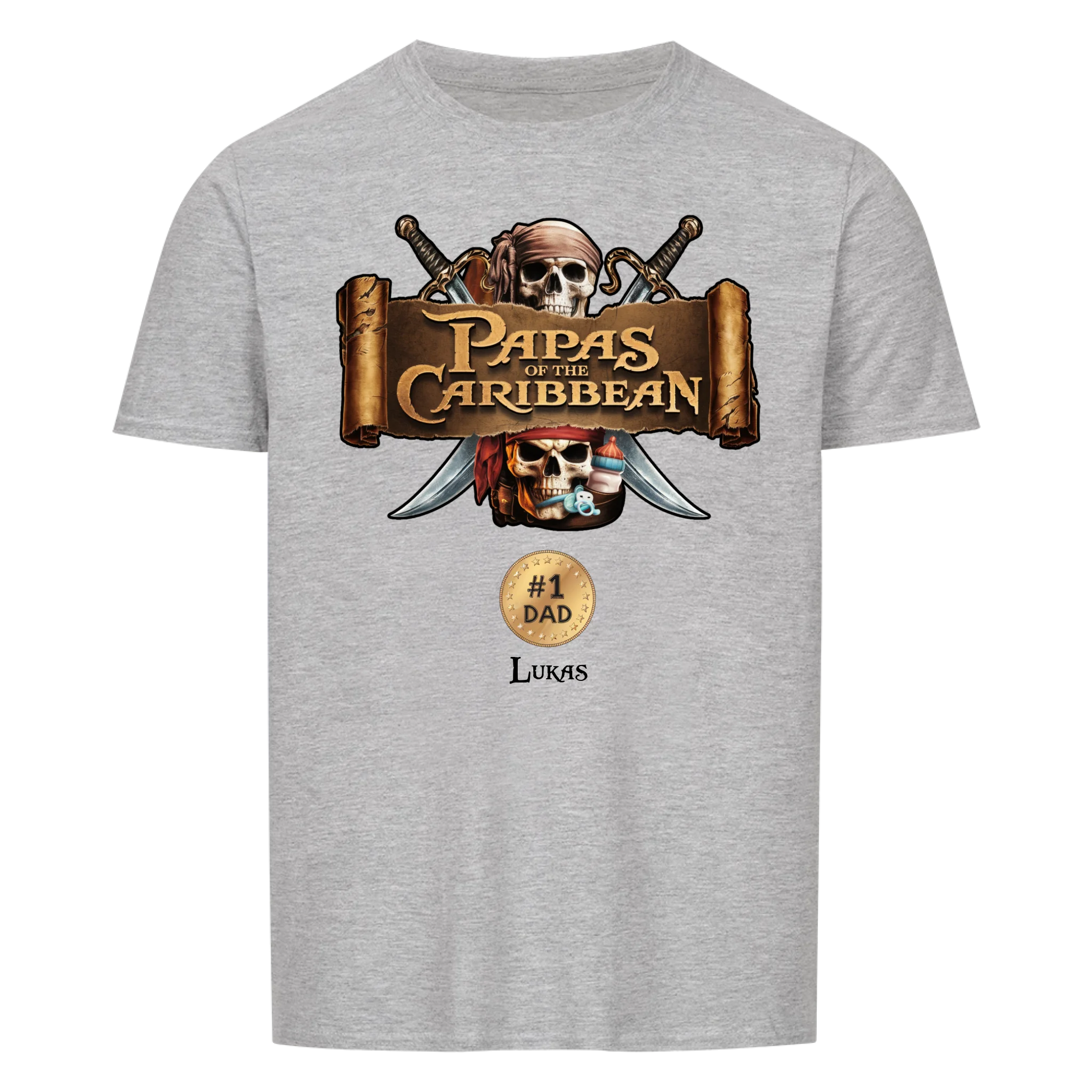 Papas of the Caribbean - personalized