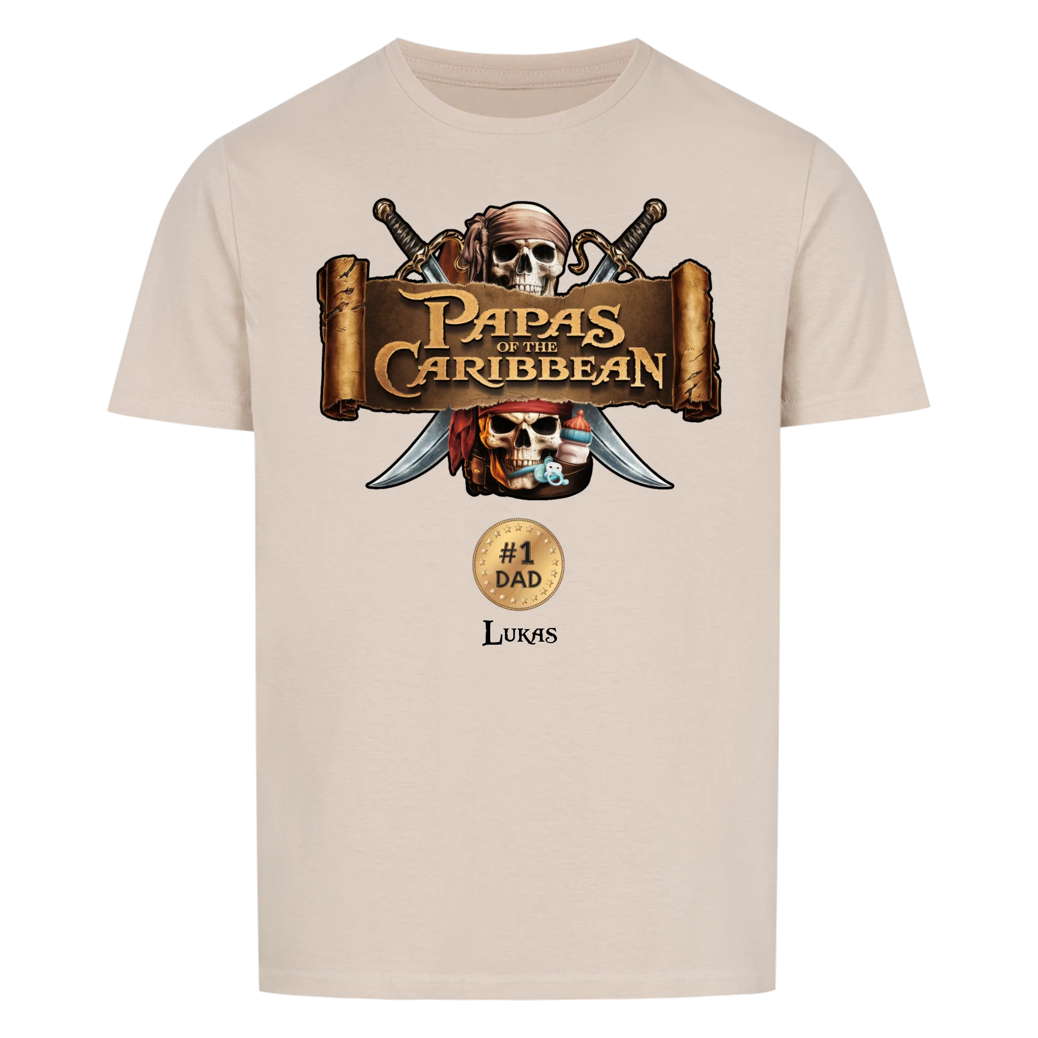 Papas of the Caribbean - personalized