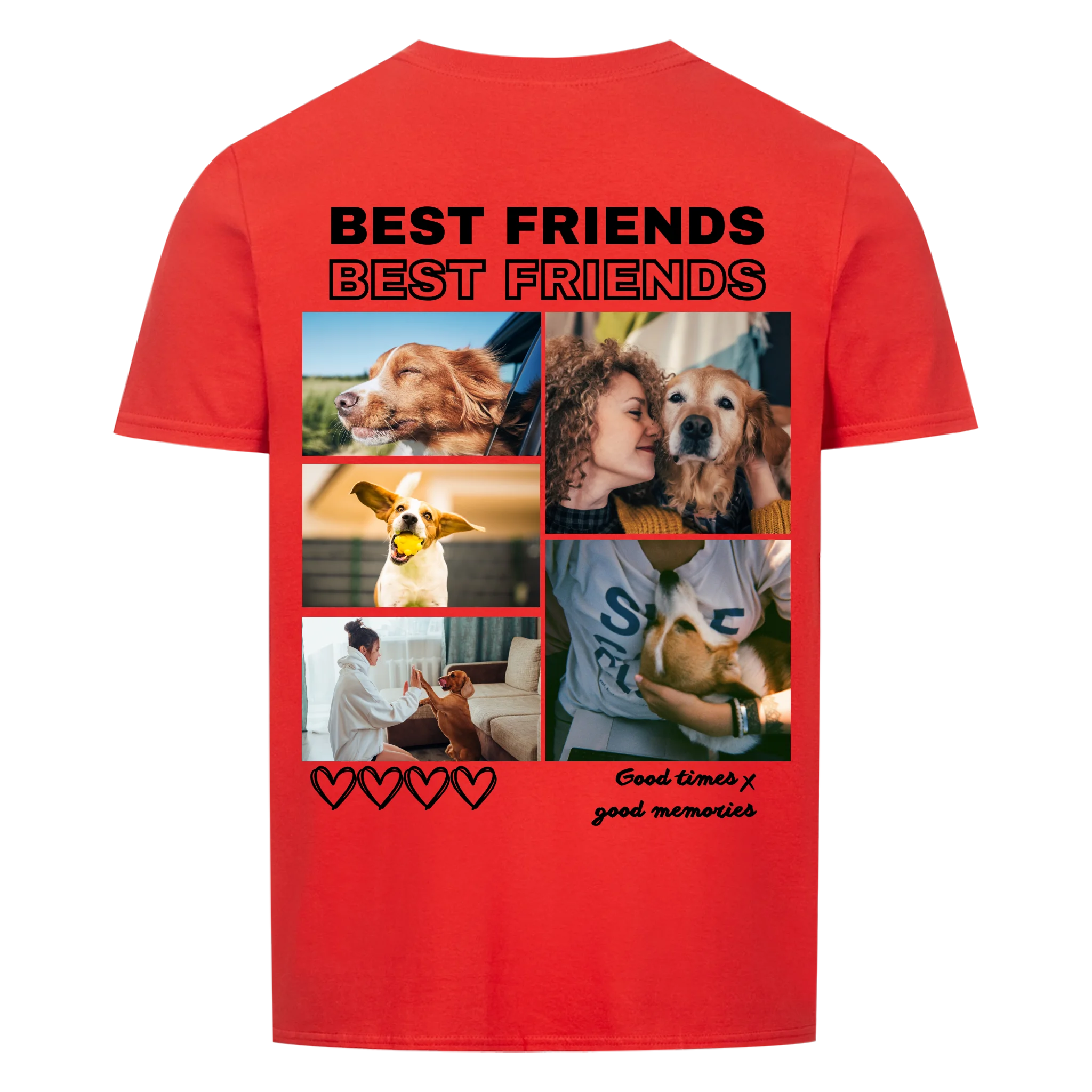 Best friends - Shirt personalisierbar