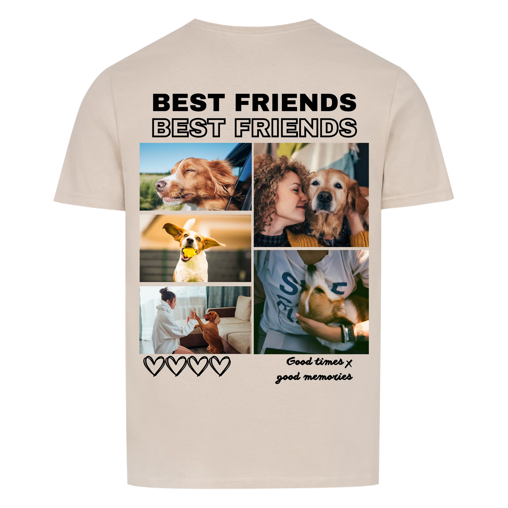 Best friends - Shirt personalisierbar