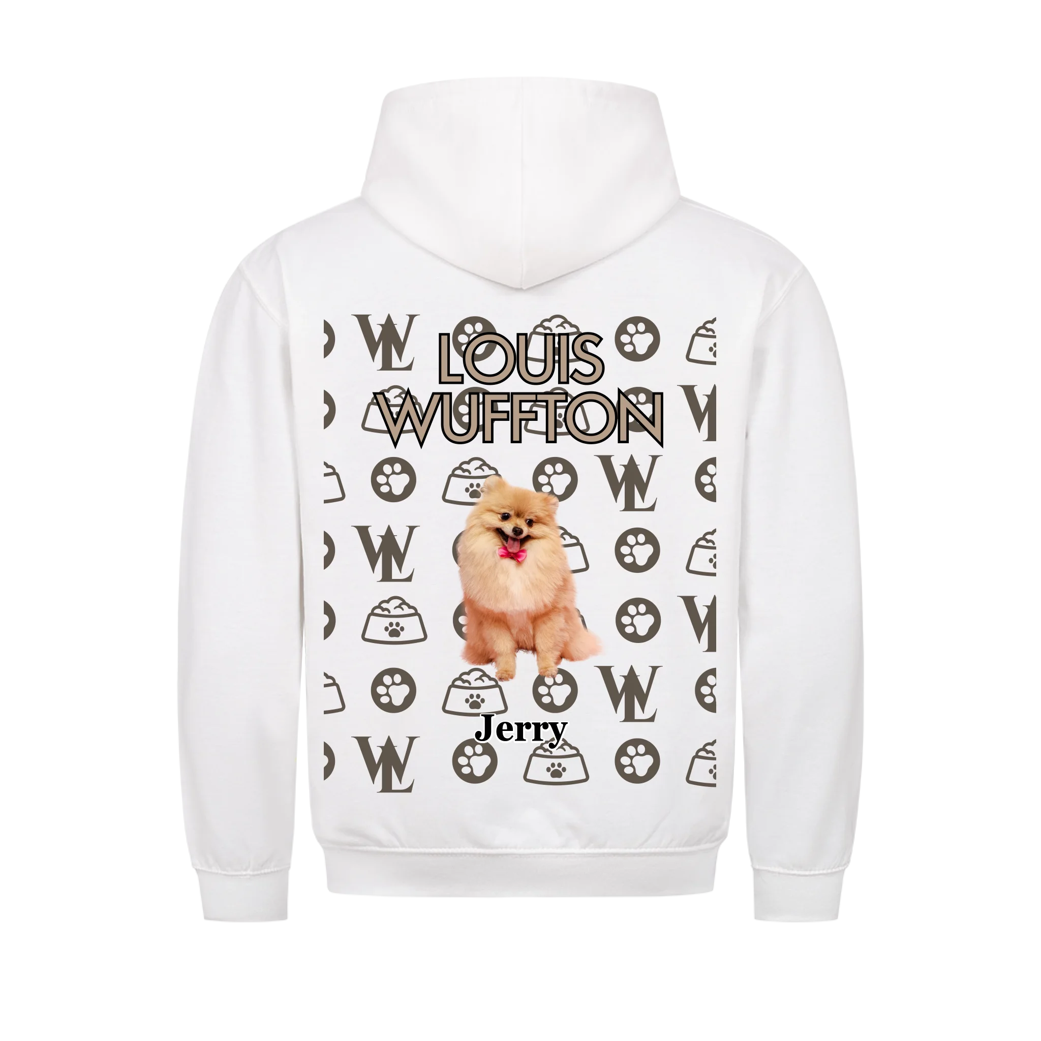 Louis Wuffton - Hoodie personalisierbar