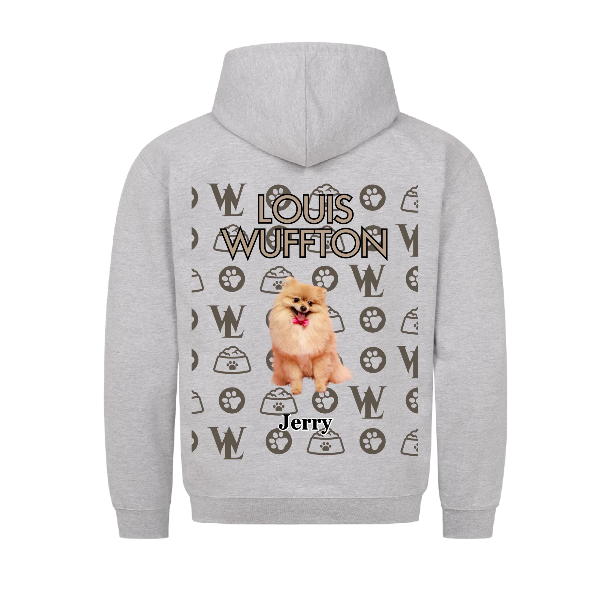Louis Wuffton - Hoodie personalisierbar