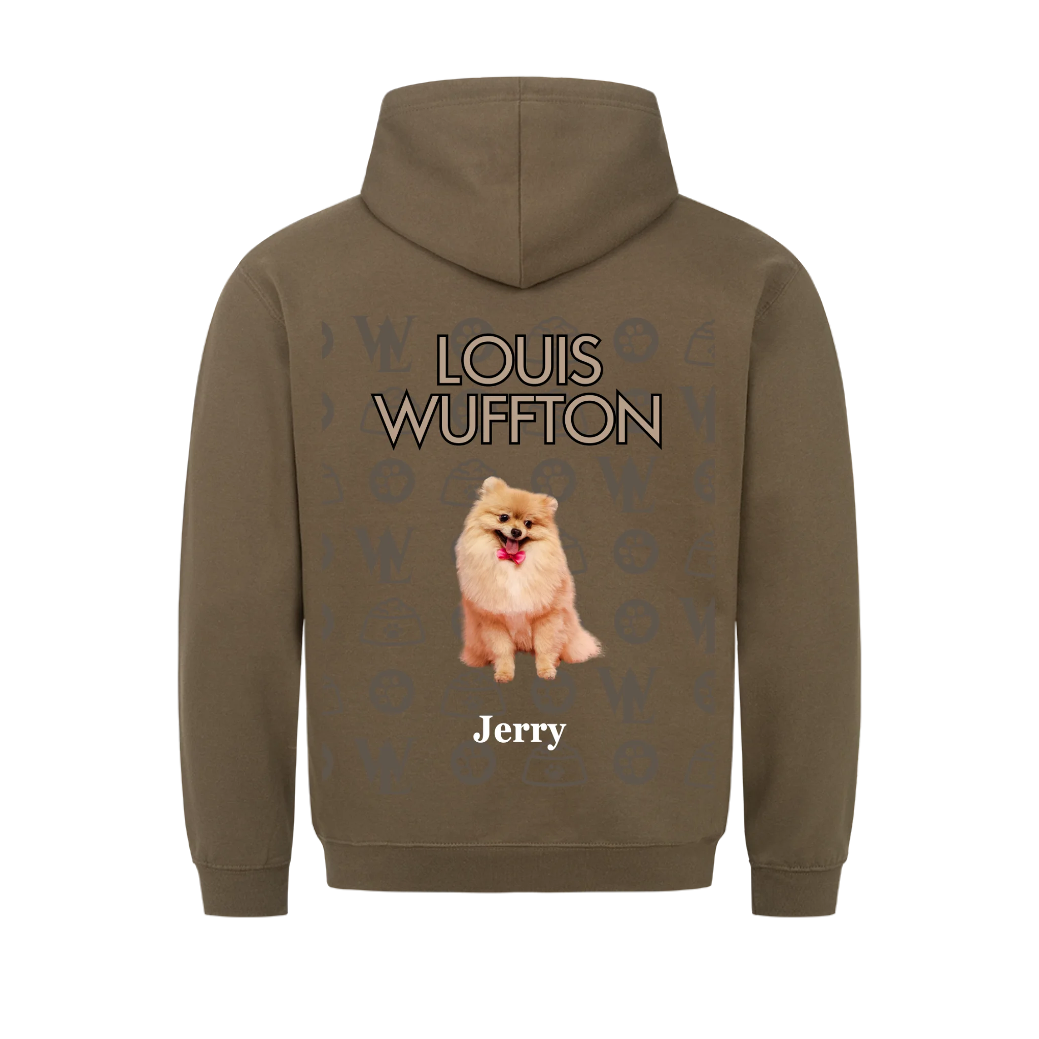 Louis Wuffton - Hoodie personalisierbar