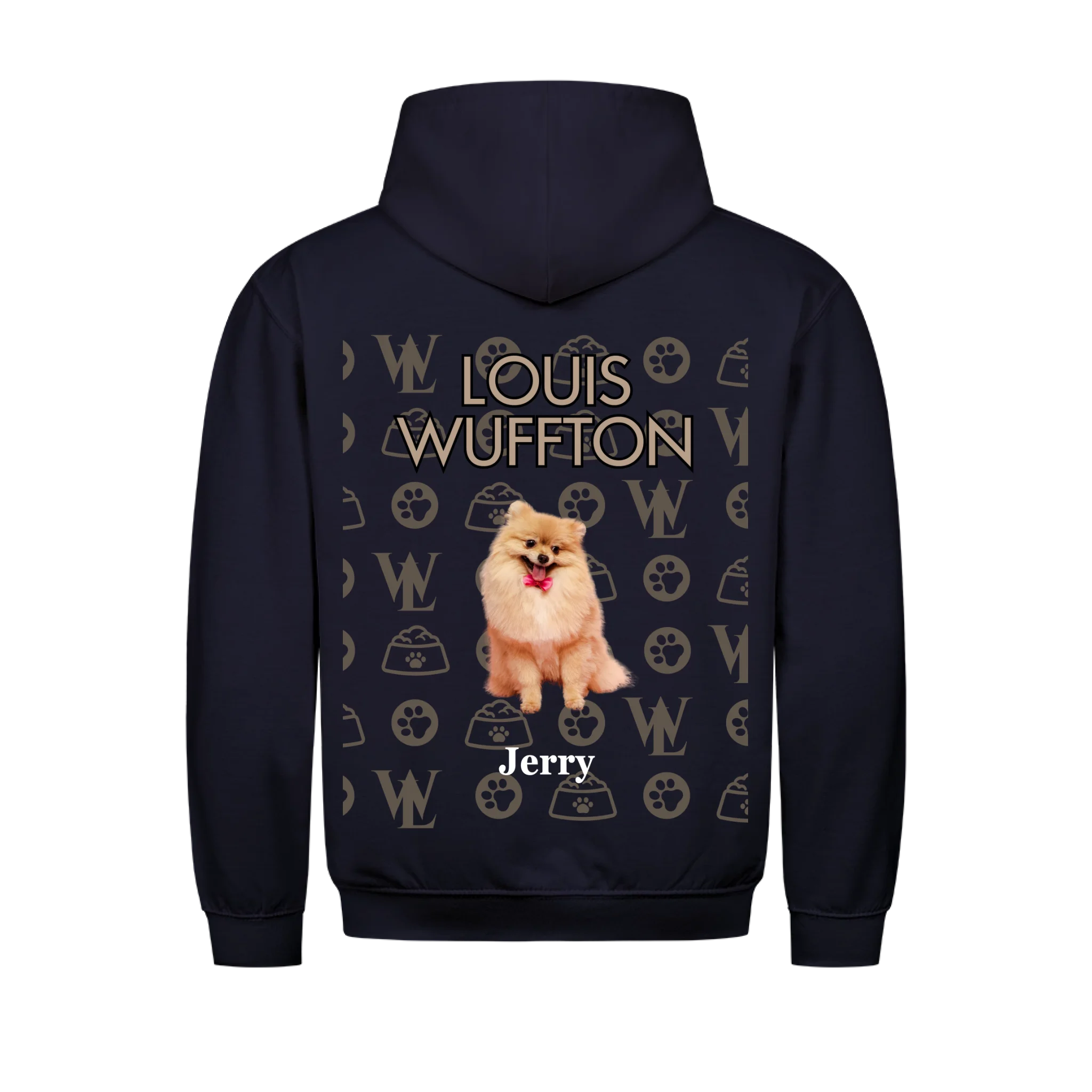 Louis Wuffton - Hoodie personalisierbar