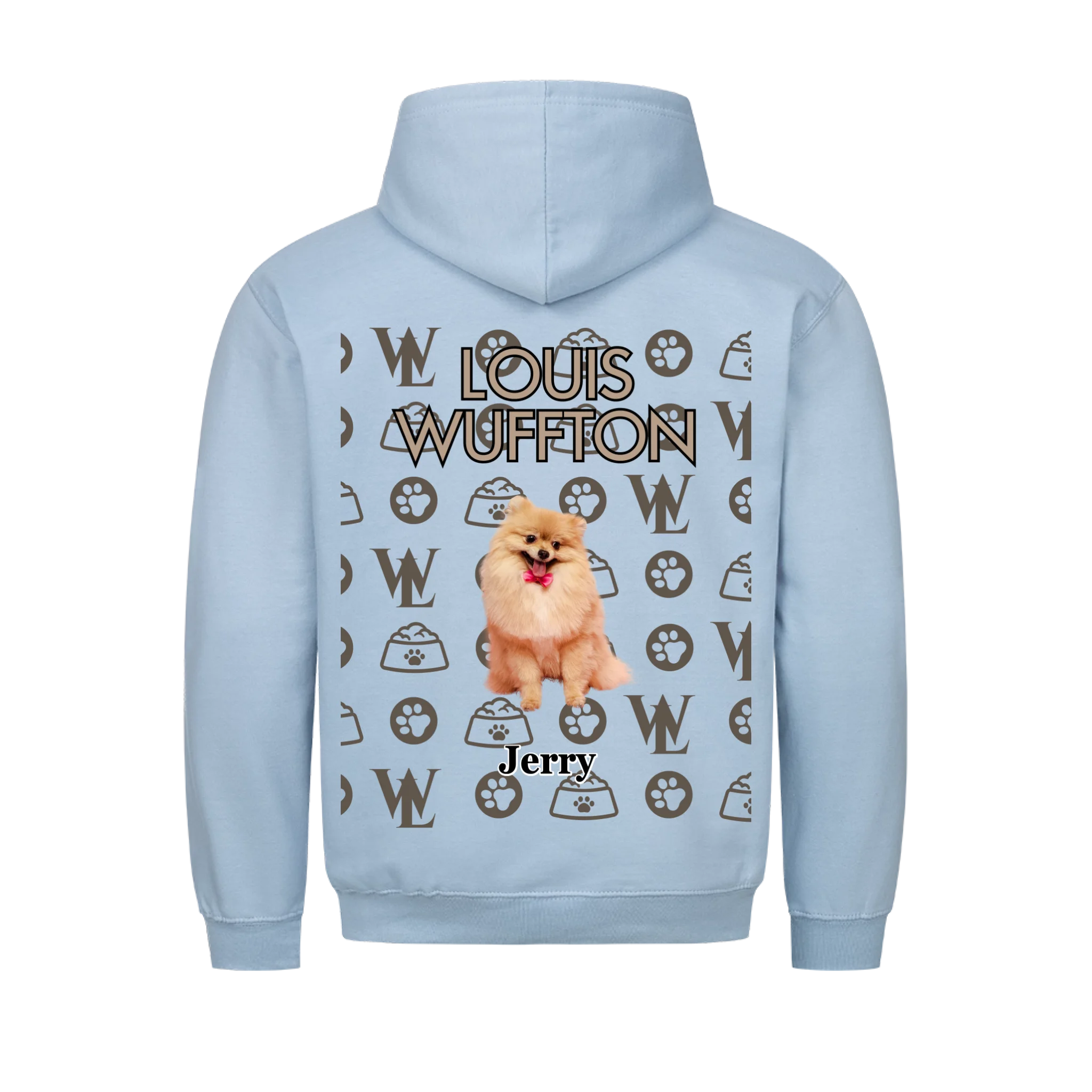Louis Wuffton - Hoodie personalisierbar
