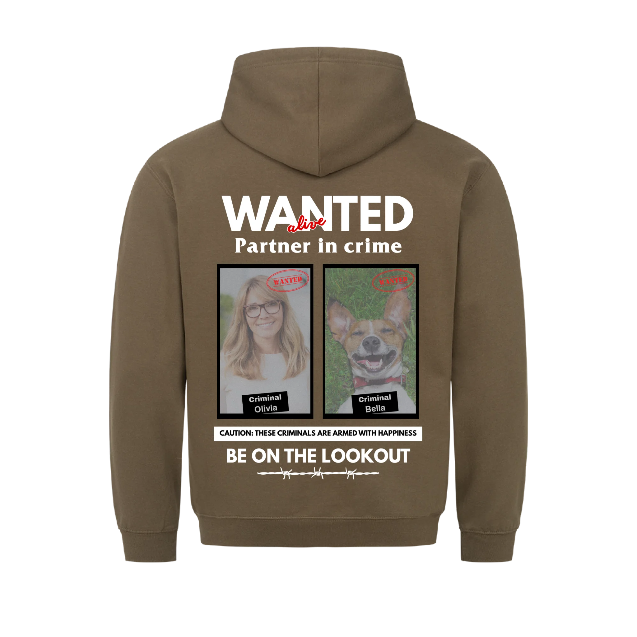 Wanted - Shirt personalisierbar
