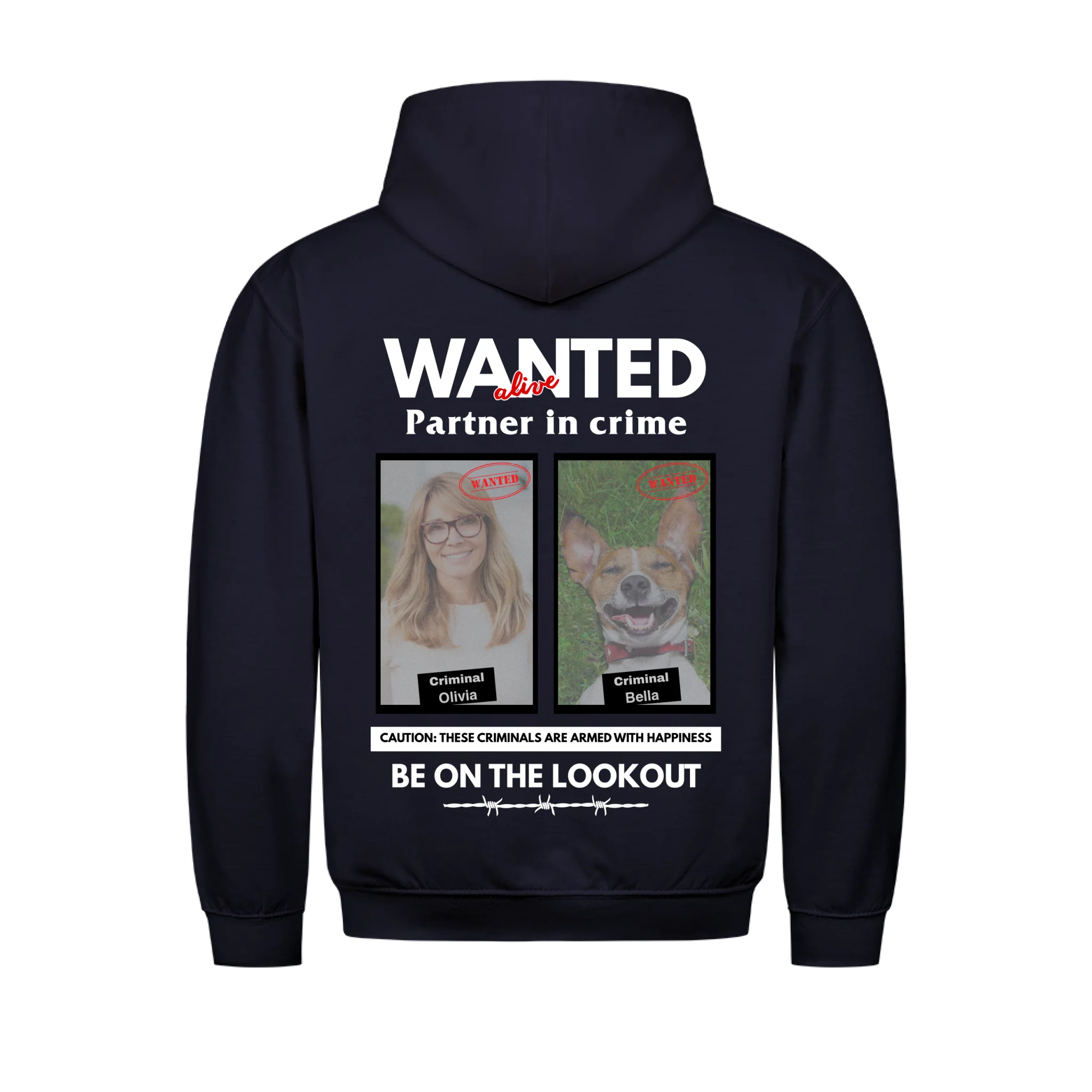 Wanted - Shirt personalisierbar