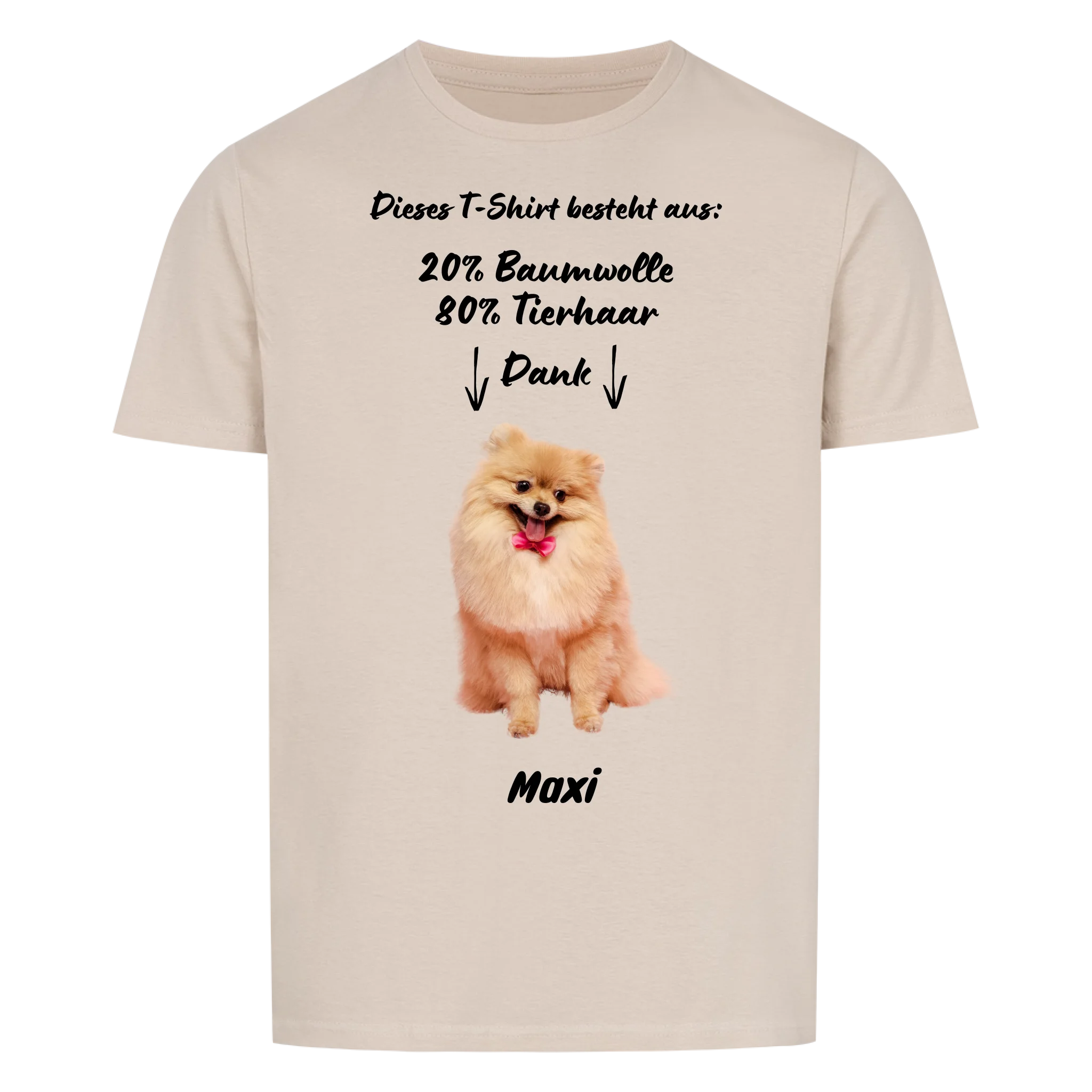 Besteht aus - Shirt personalisierbar