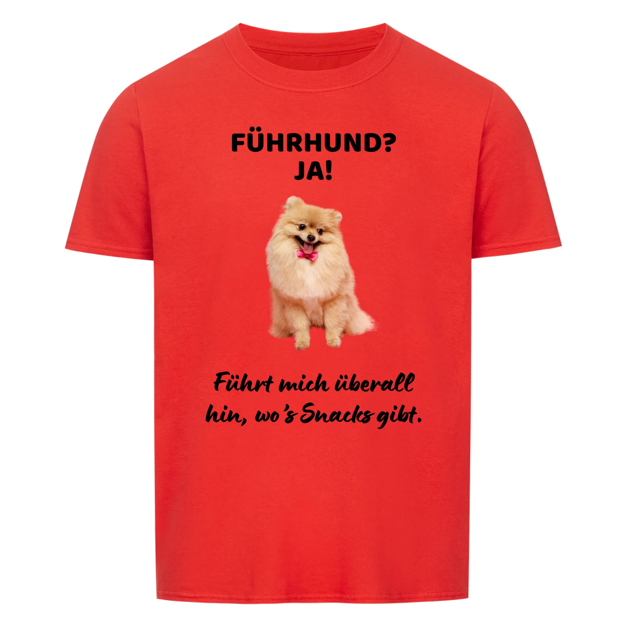 Führhund - Shirt personalisierbar