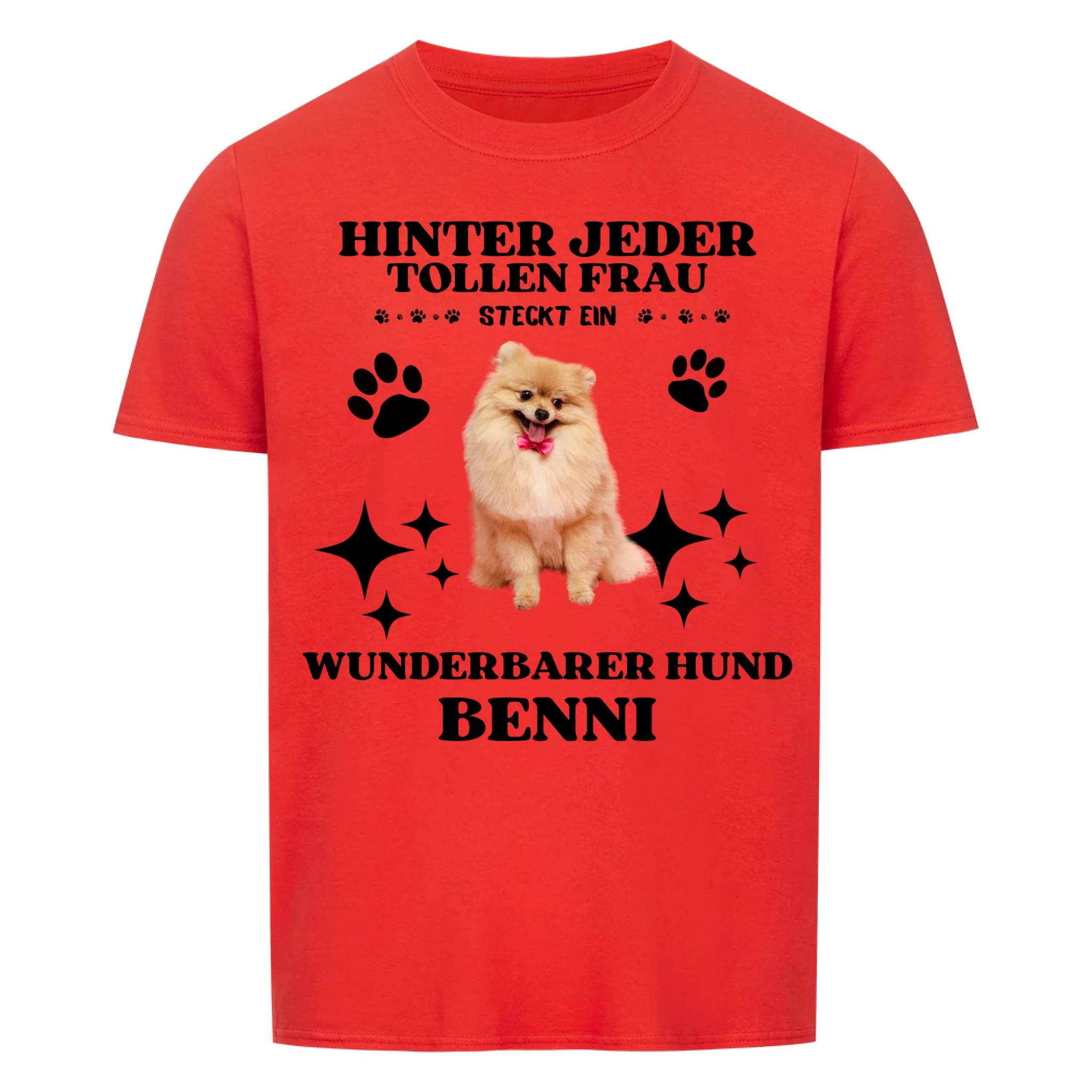 Wunderbarer Hund - Shirt personalisierbar