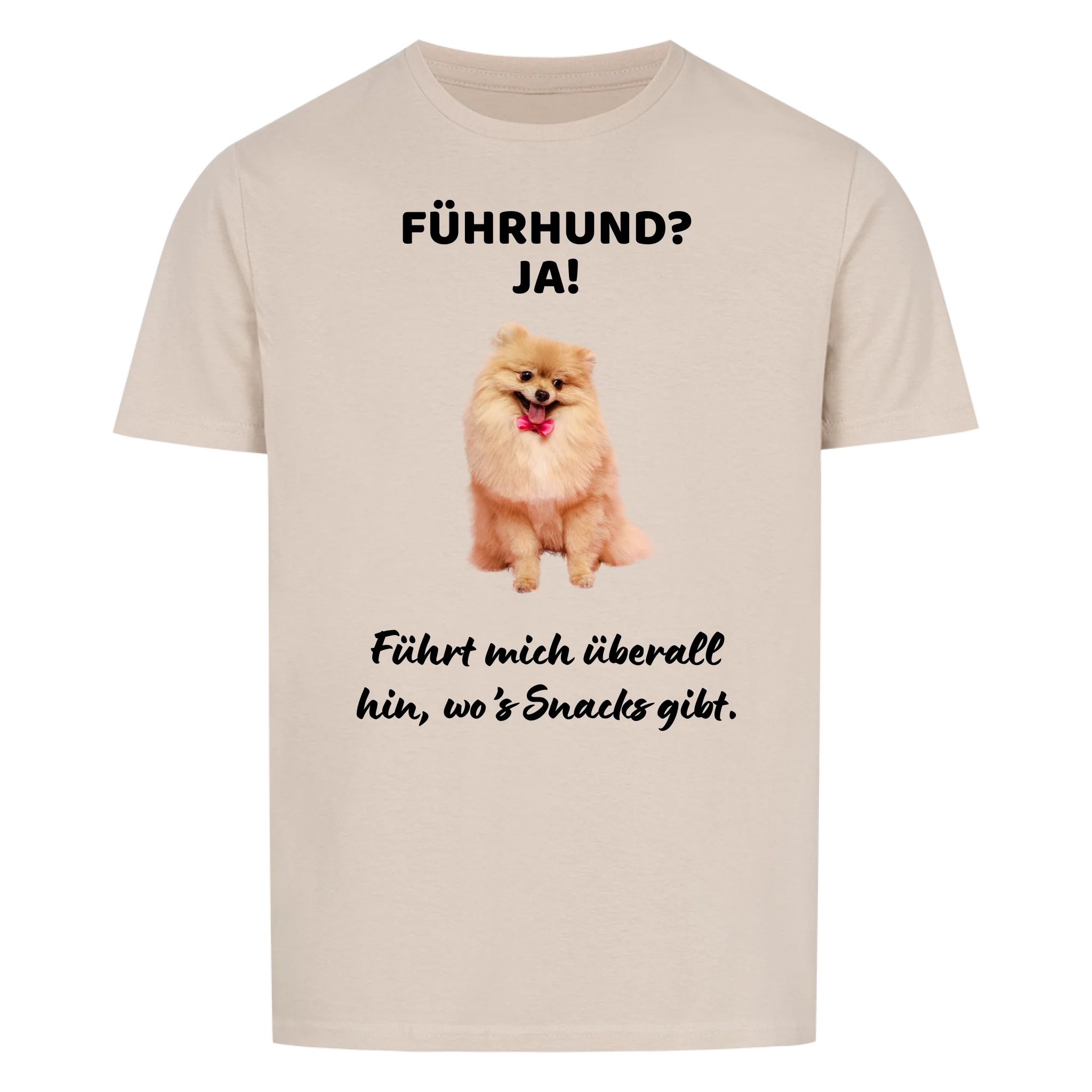 Führhund - Shirt personalisierbar