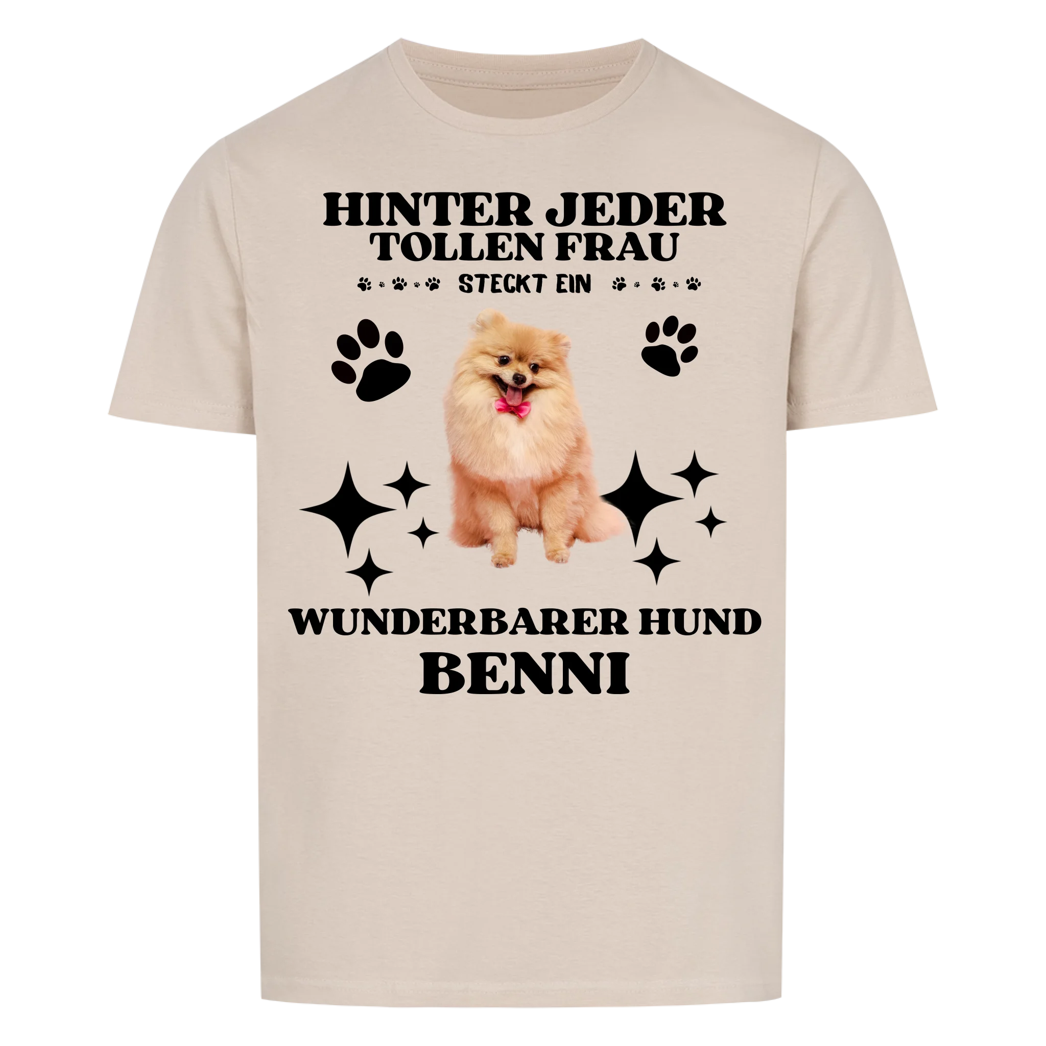 Wunderbarer Hund - Shirt personalisierbar