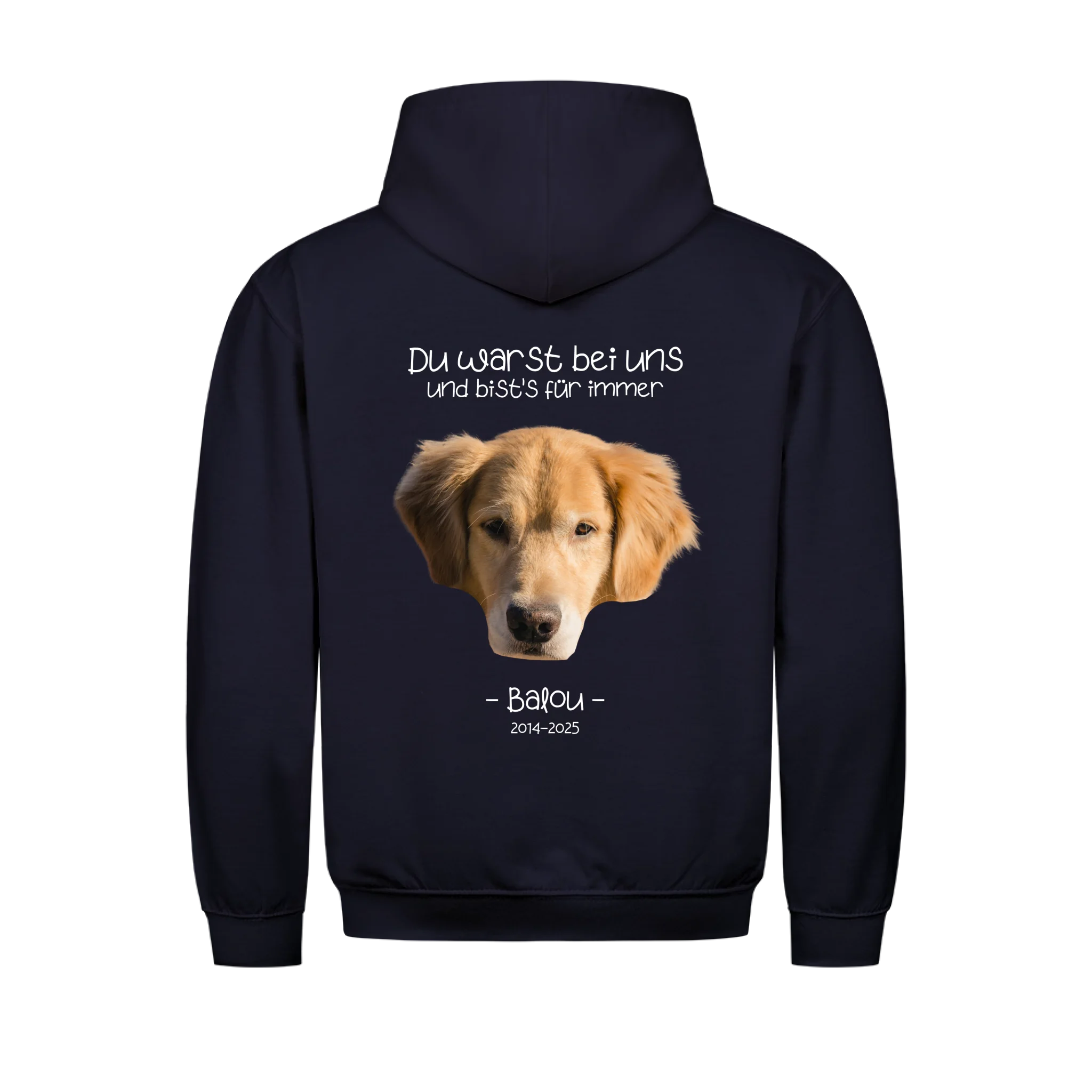 Du warst bei uns - Shirt personalisierbar