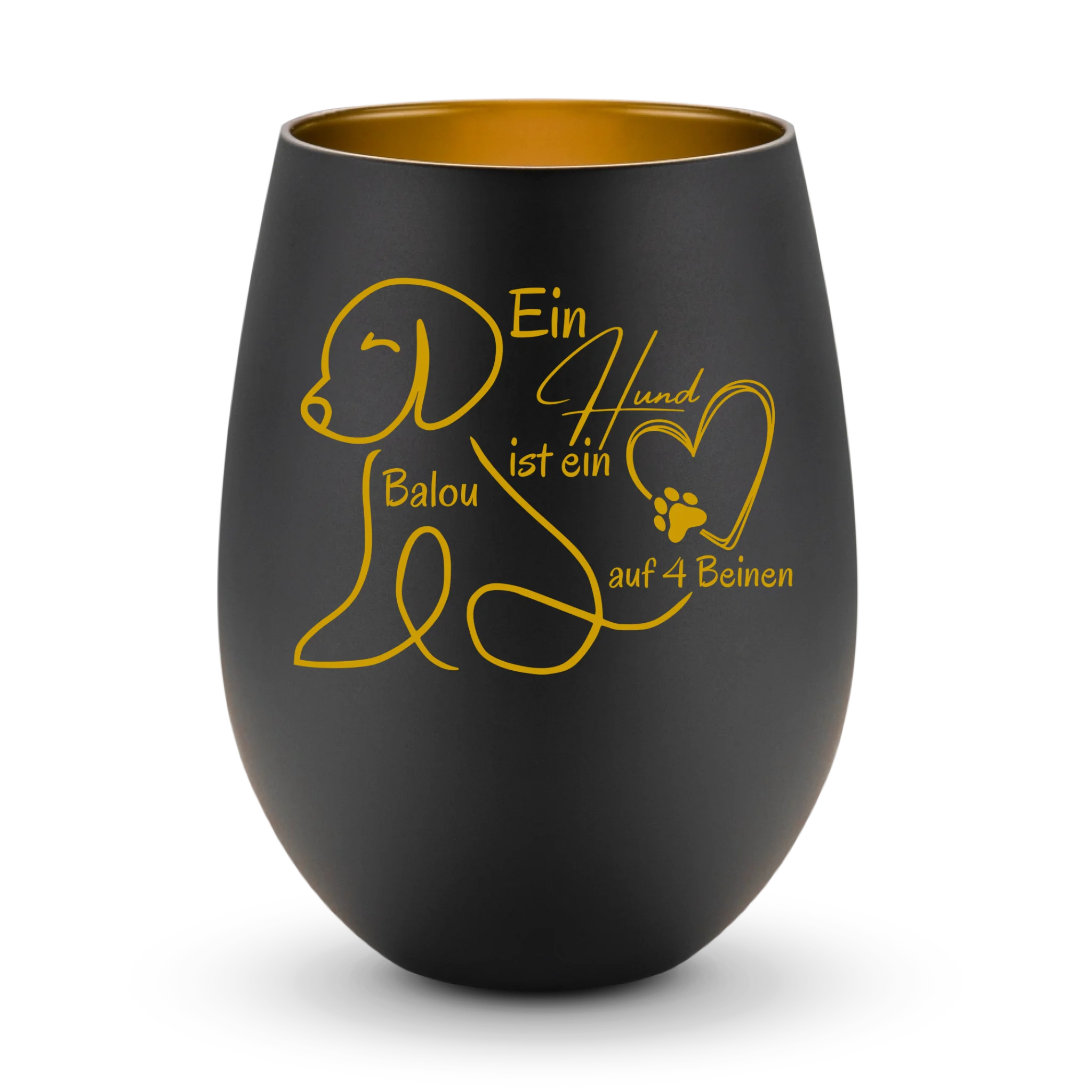 Ein Geschenk - Windlicht personalisierbar