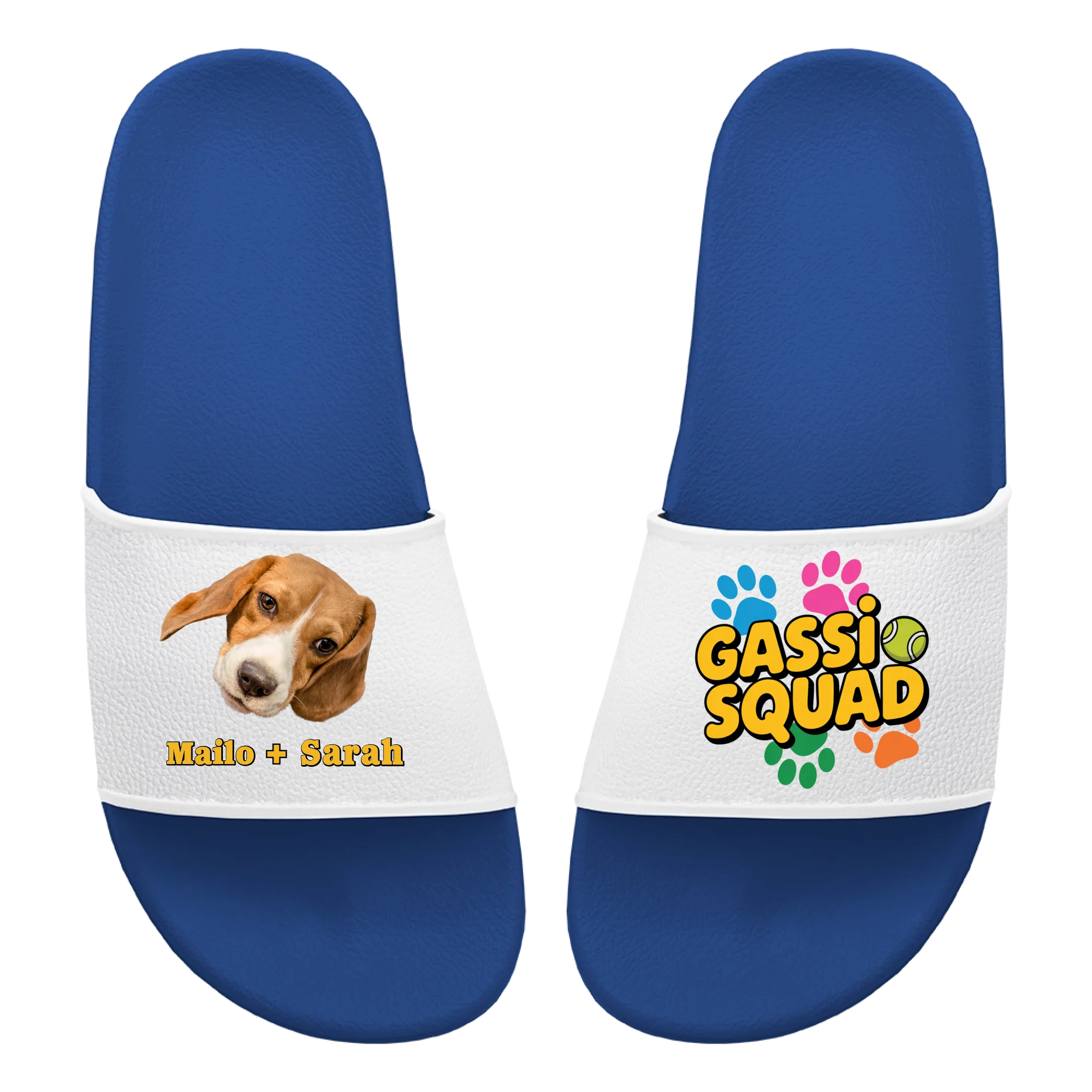 Gassi Squad - Badelatschen personalisierbar