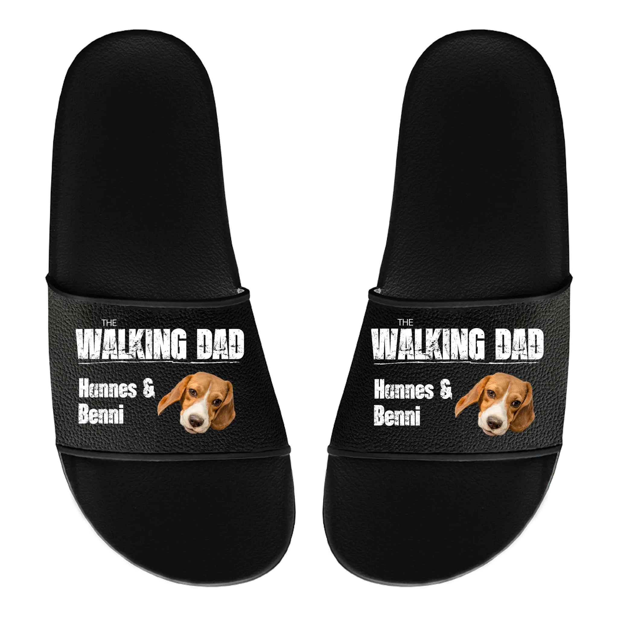 The Walking Dad - Badelatschen personalisierbar