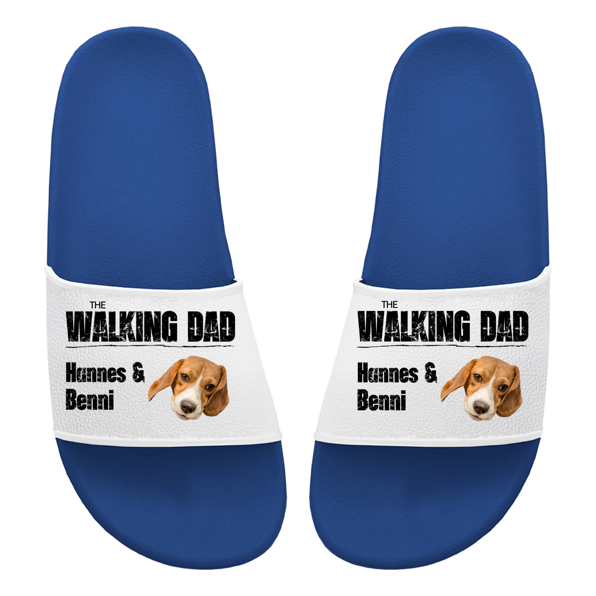 The Walking Dad - Badelatschen personalisierbar