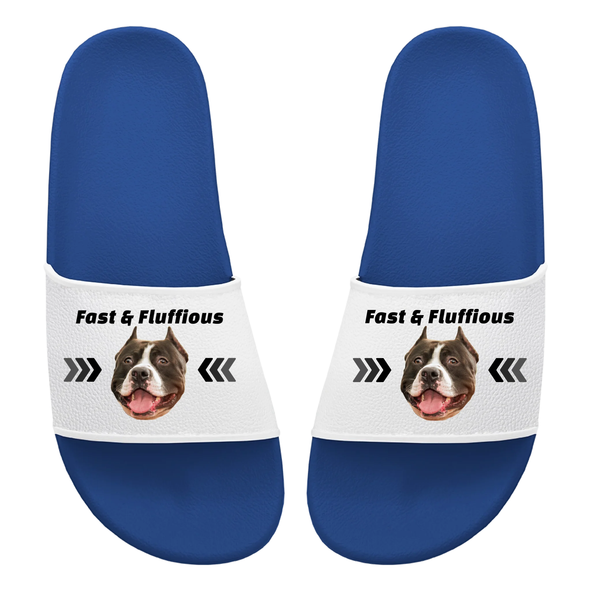 Fast & Fluffious - Badelatschen personalisierbar