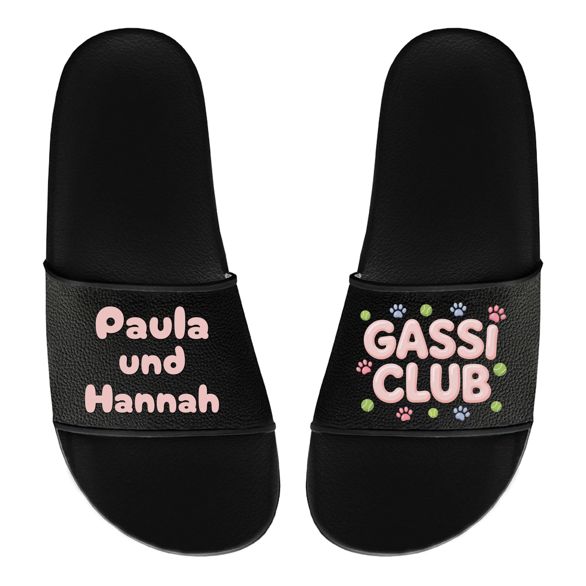 Gassi Club - Badelatschen personalisierbar