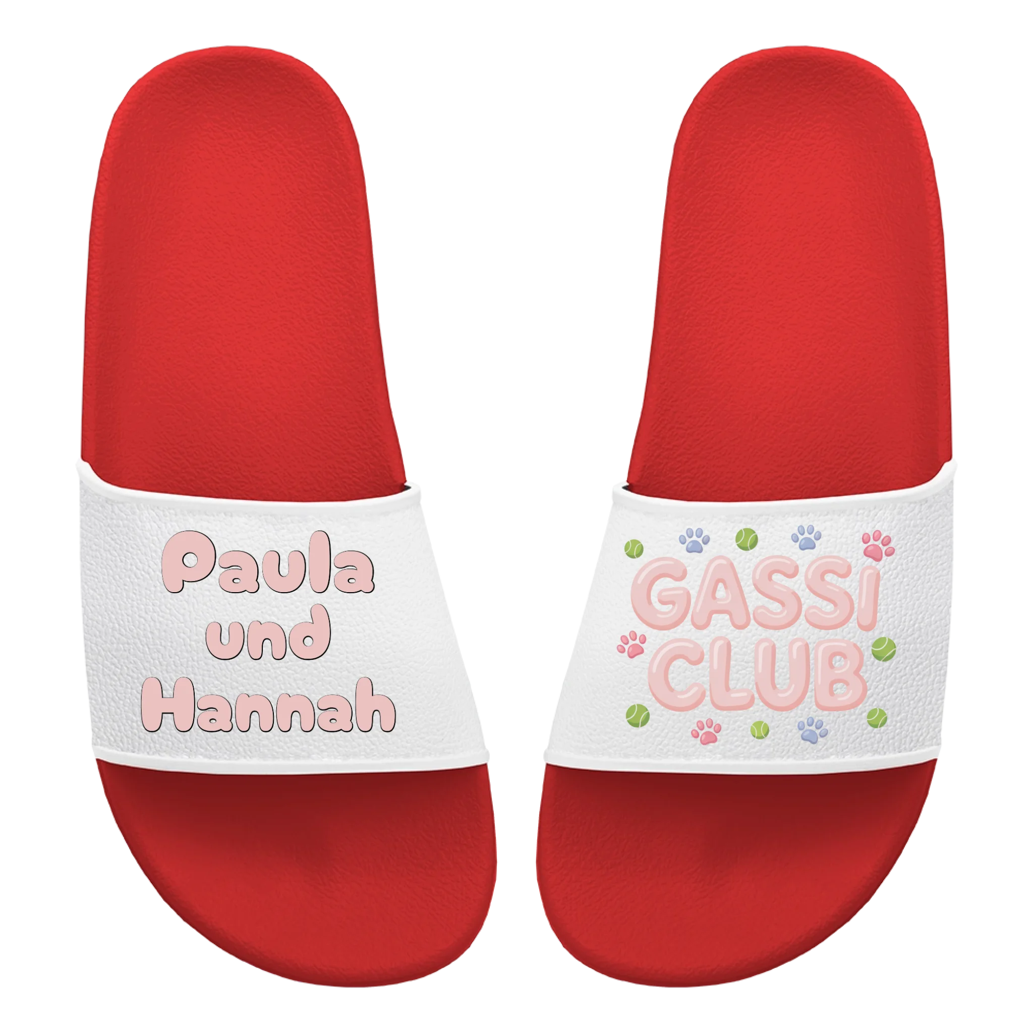 Gassi Club - Badelatschen personalisierbar