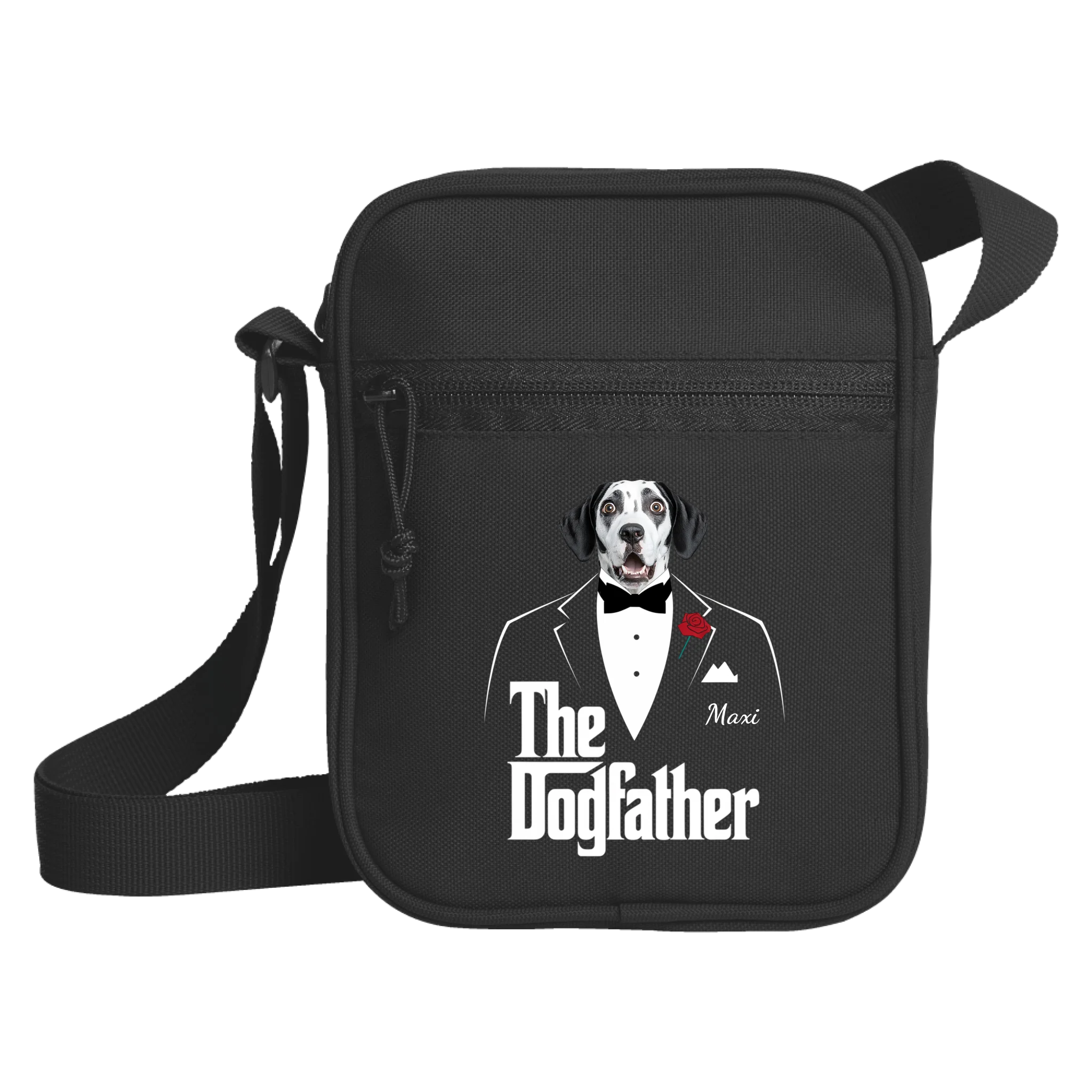 The Dogfather - Gassi Tasche personalisierbar