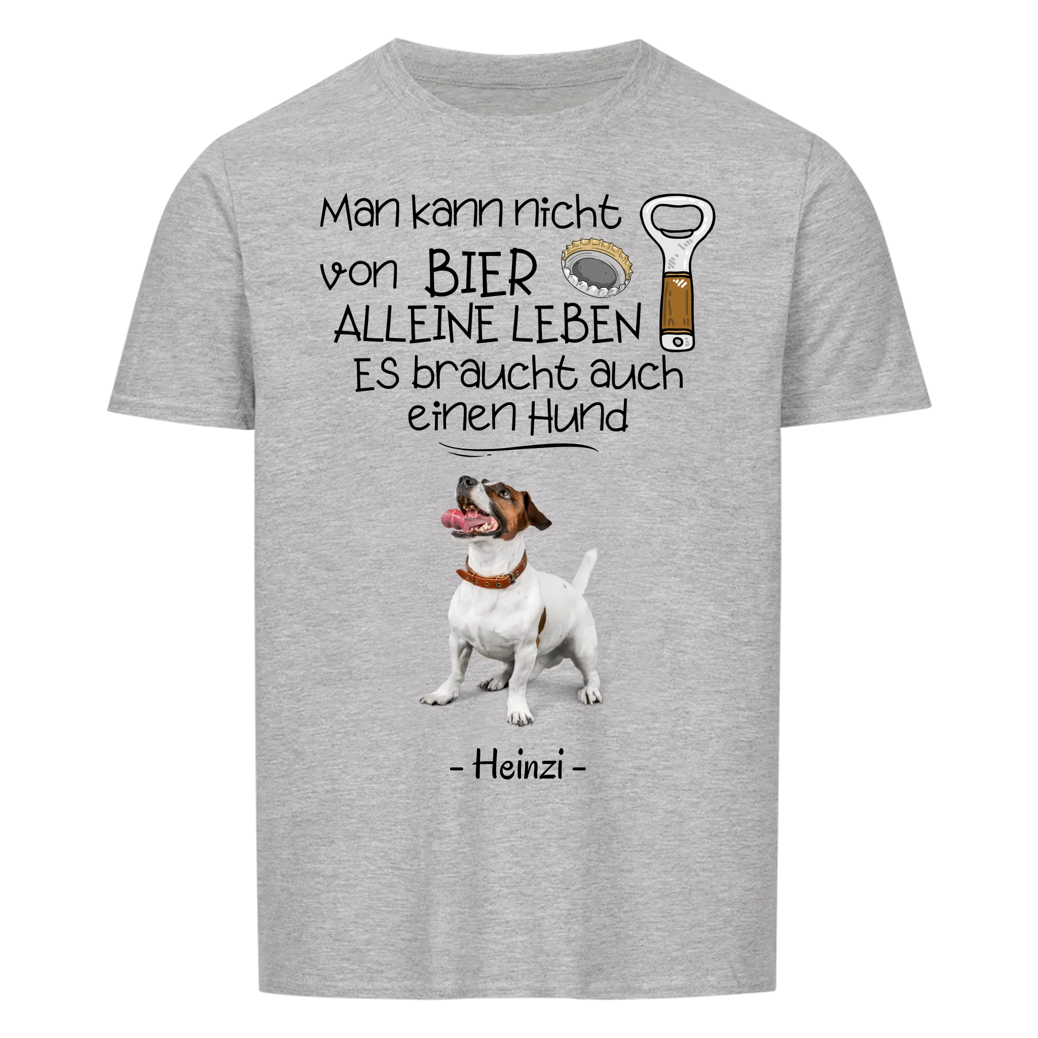 Bier - Shirt personalisierbar
