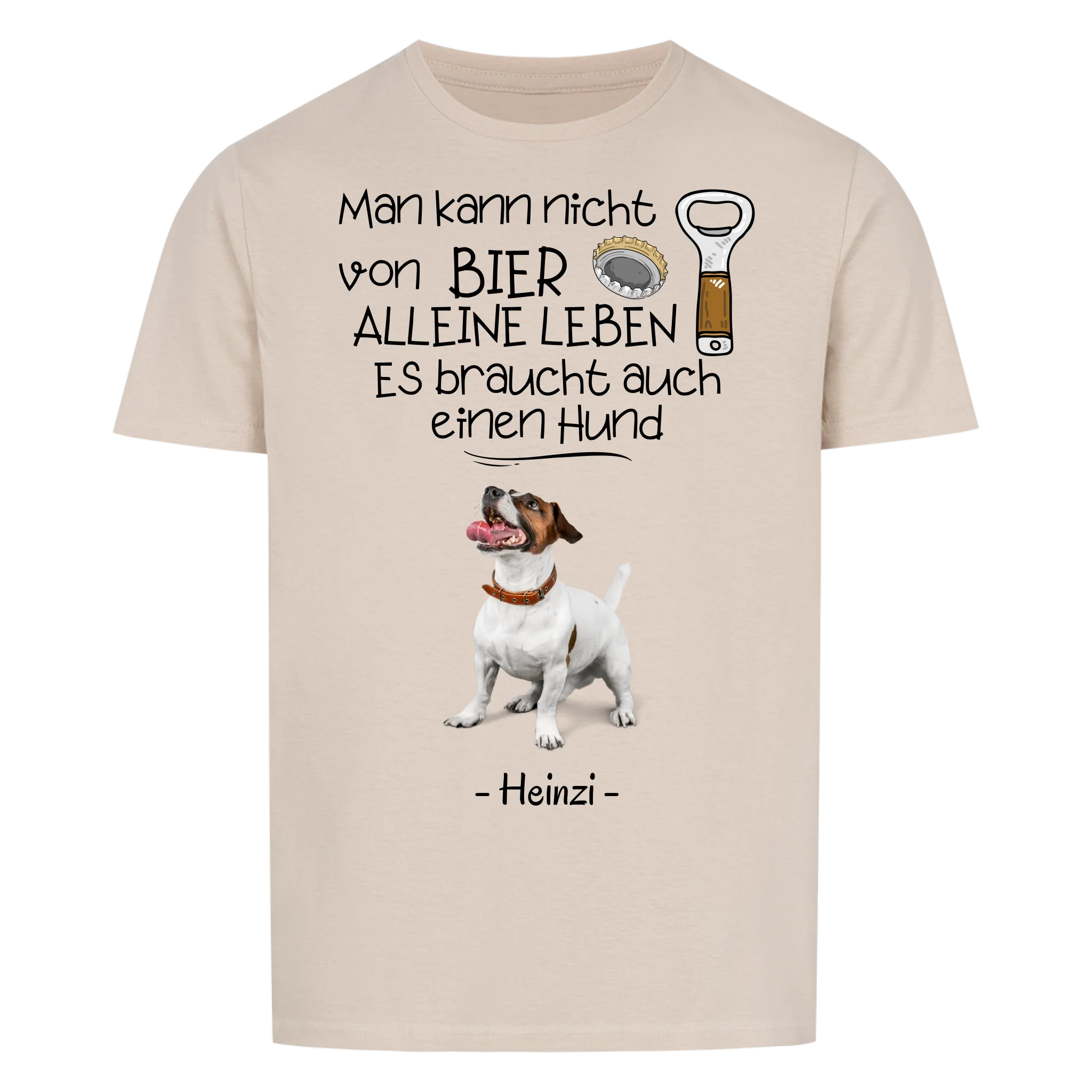 Bier - Shirt personalisierbar