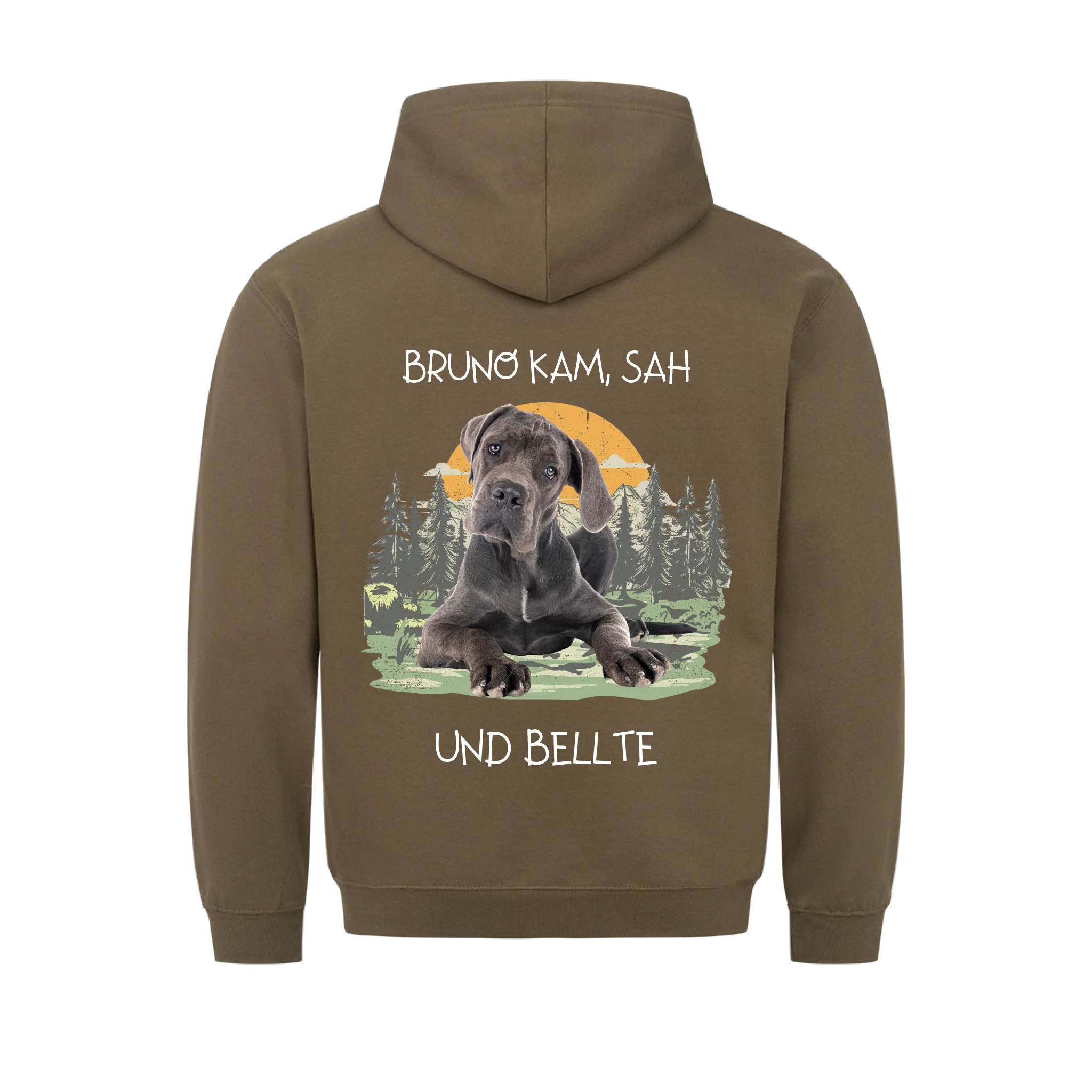 Und bellte - Shirt personalisierbar