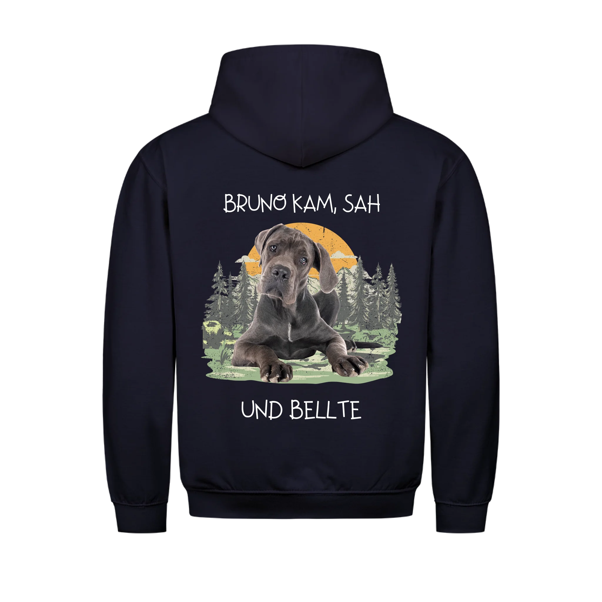 Und bellte - Shirt personalisierbar