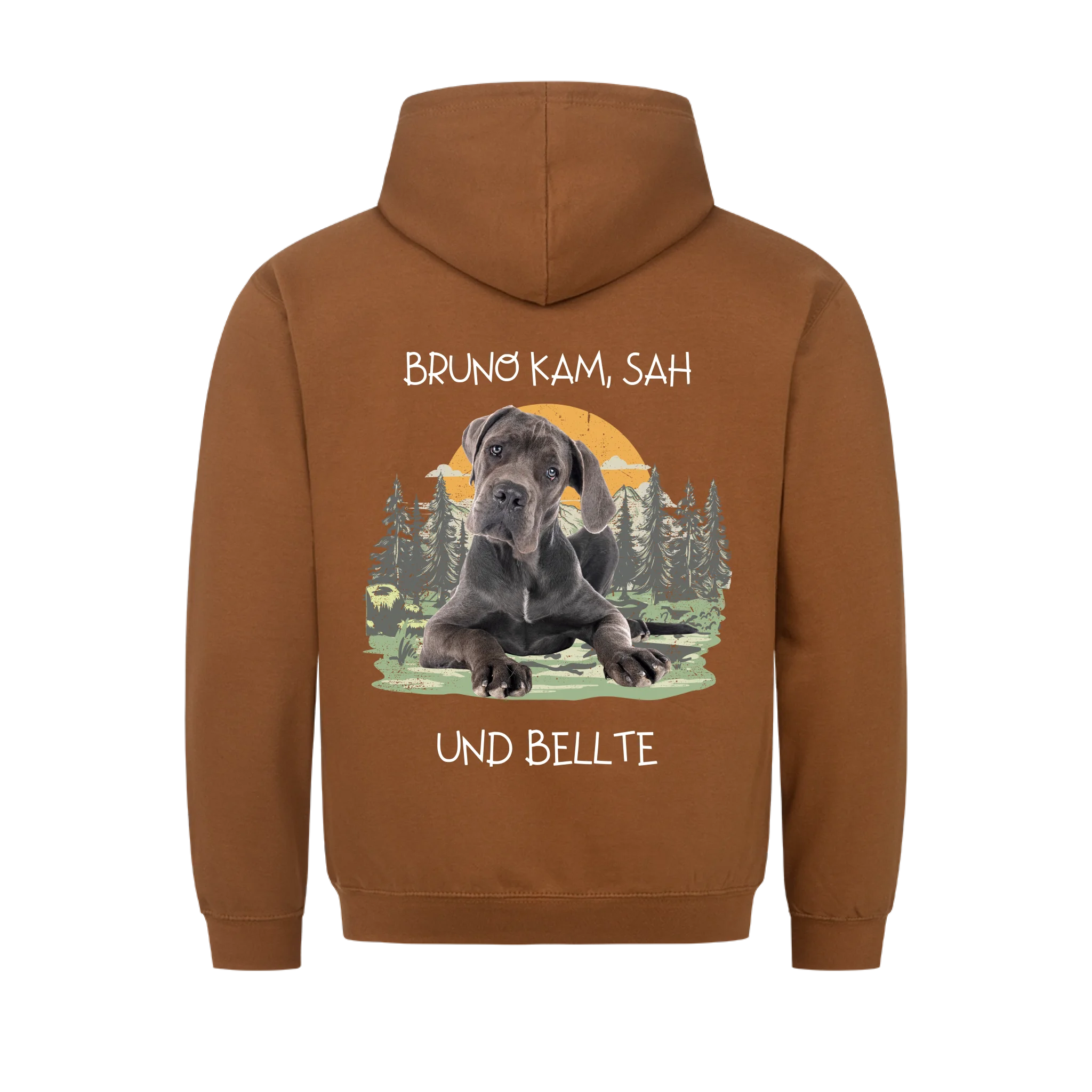 Und bellte - Shirt personalisierbar