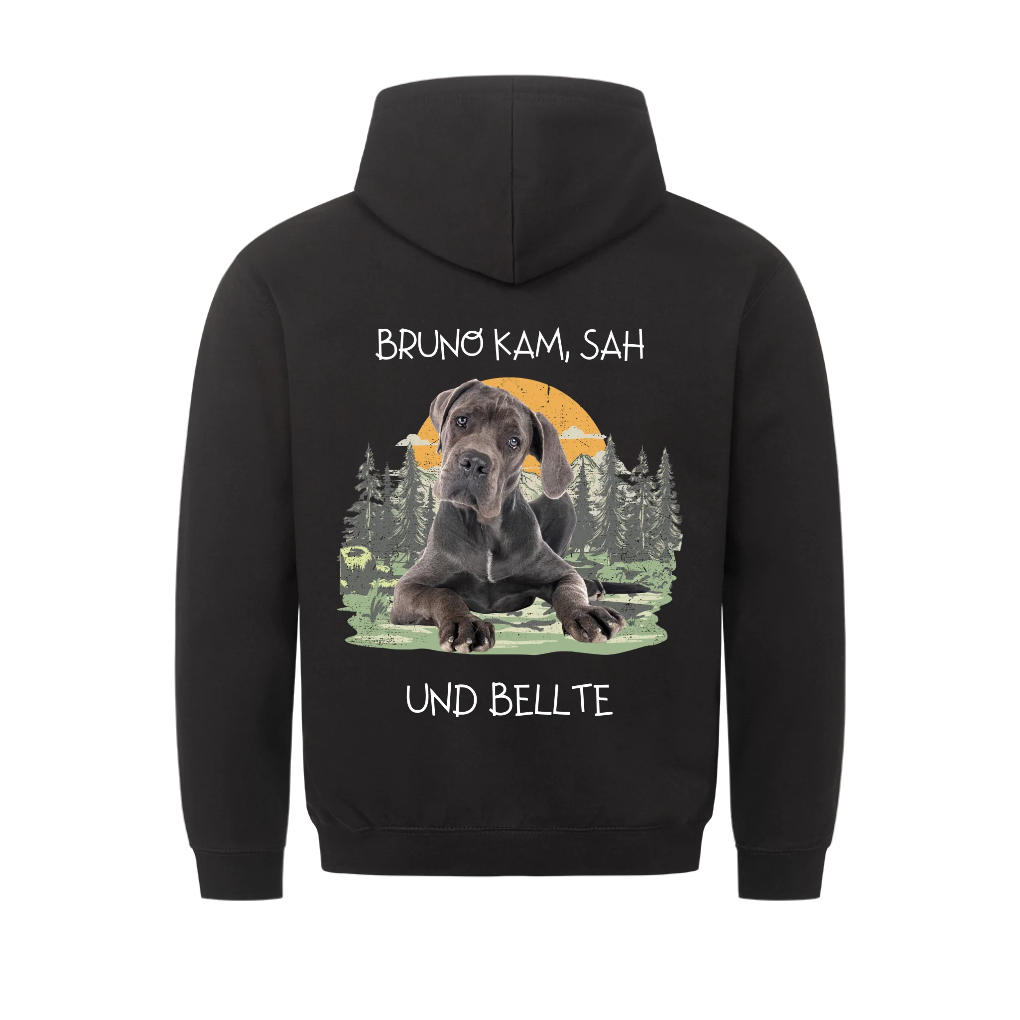 Und bellte - Shirt personalisierbar