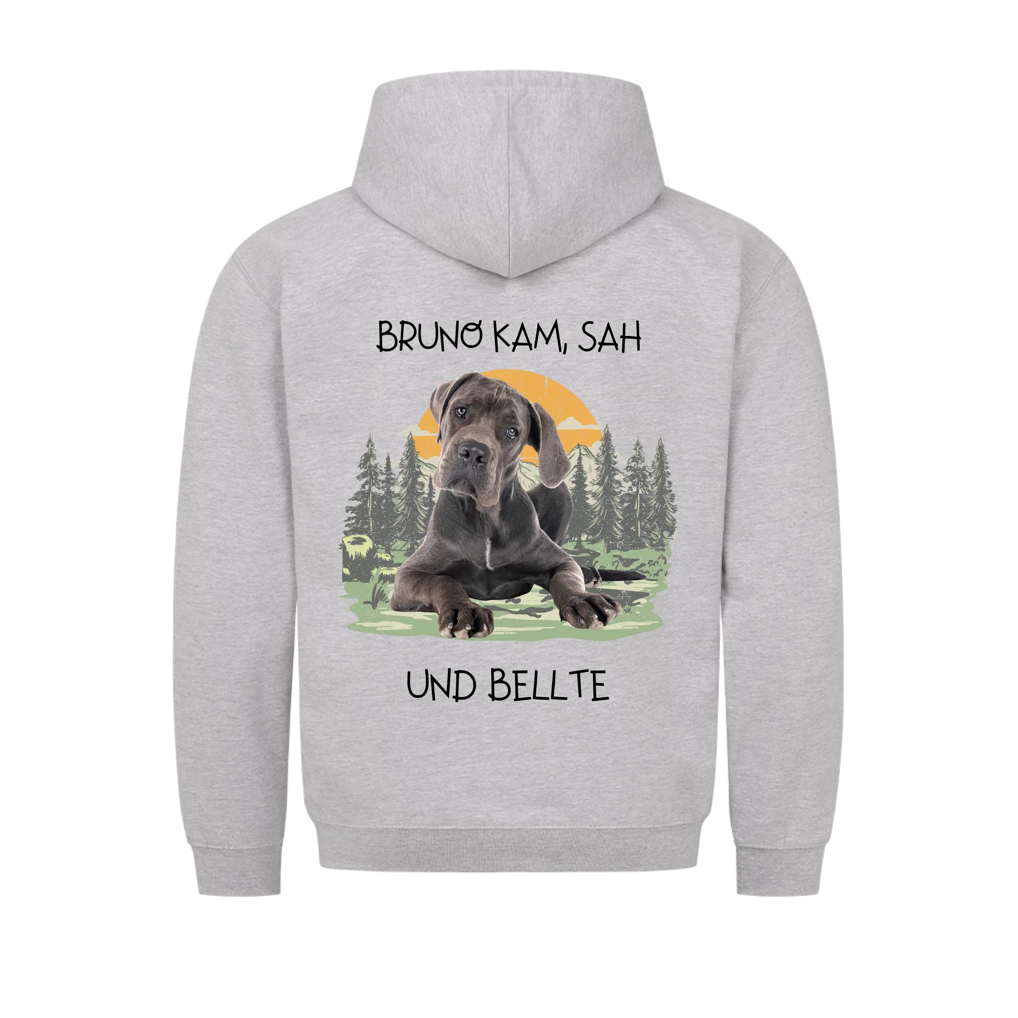 Und bellte - Shirt personalisierbar