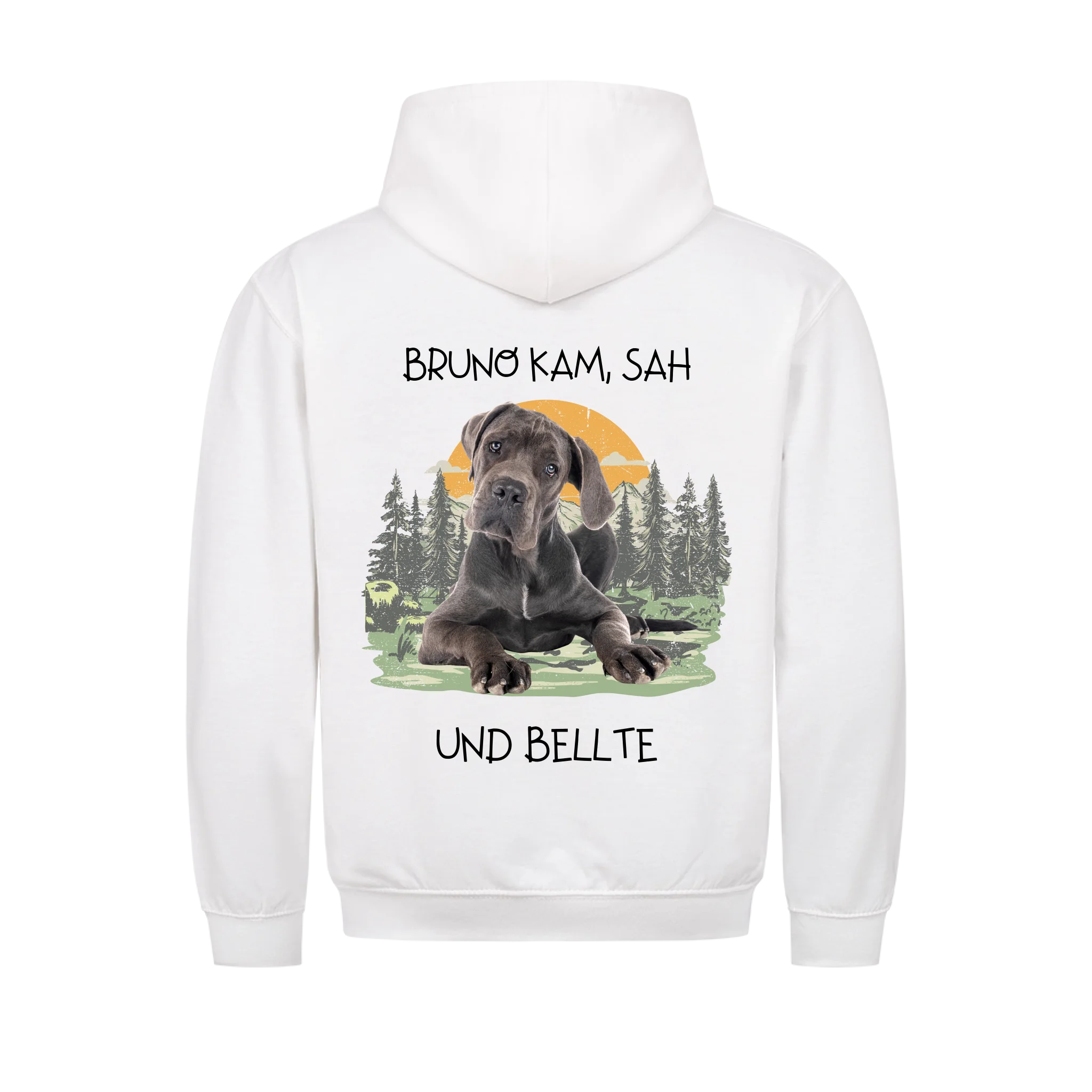 Und bellte - Shirt personalisierbar