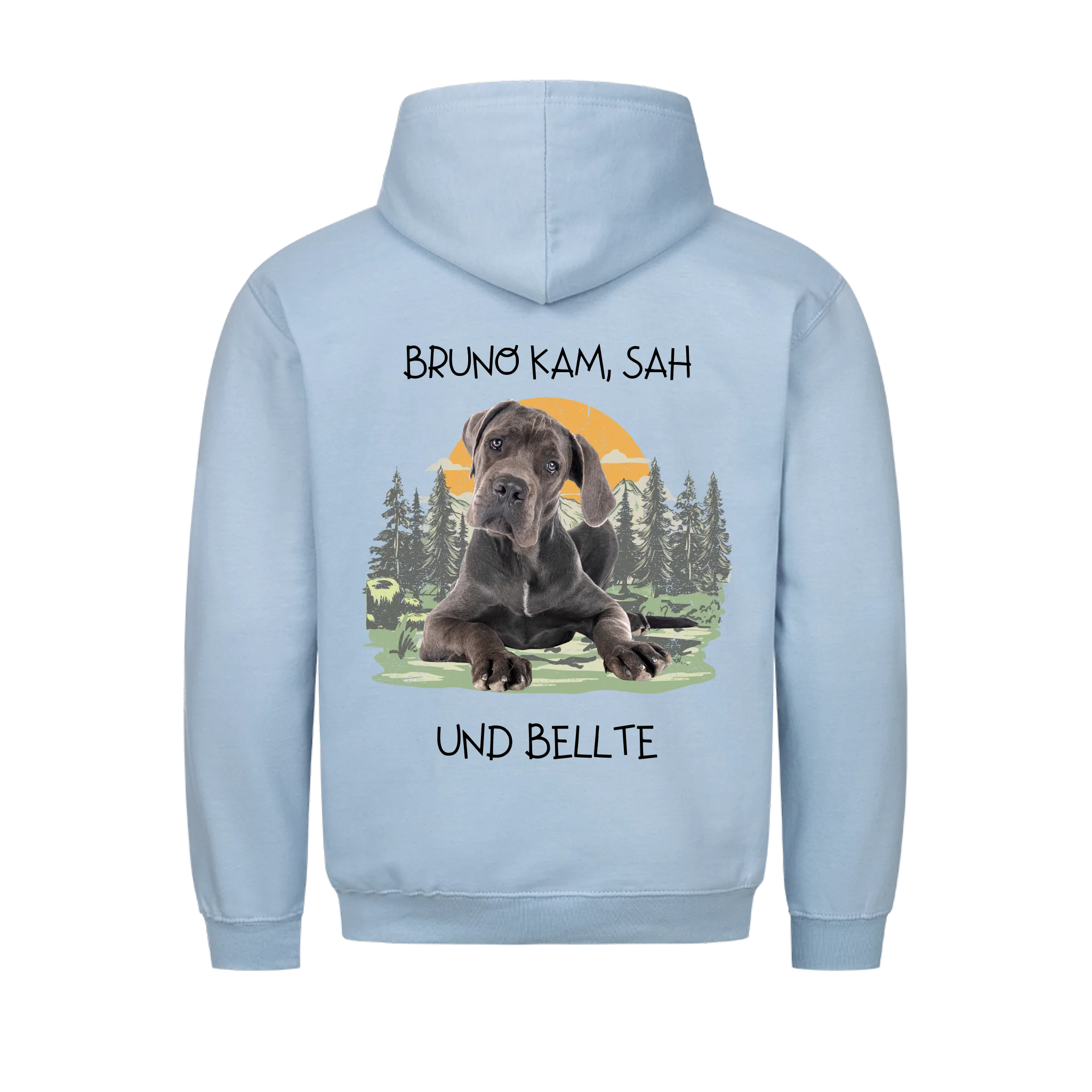 Und bellte - Shirt personalisierbar