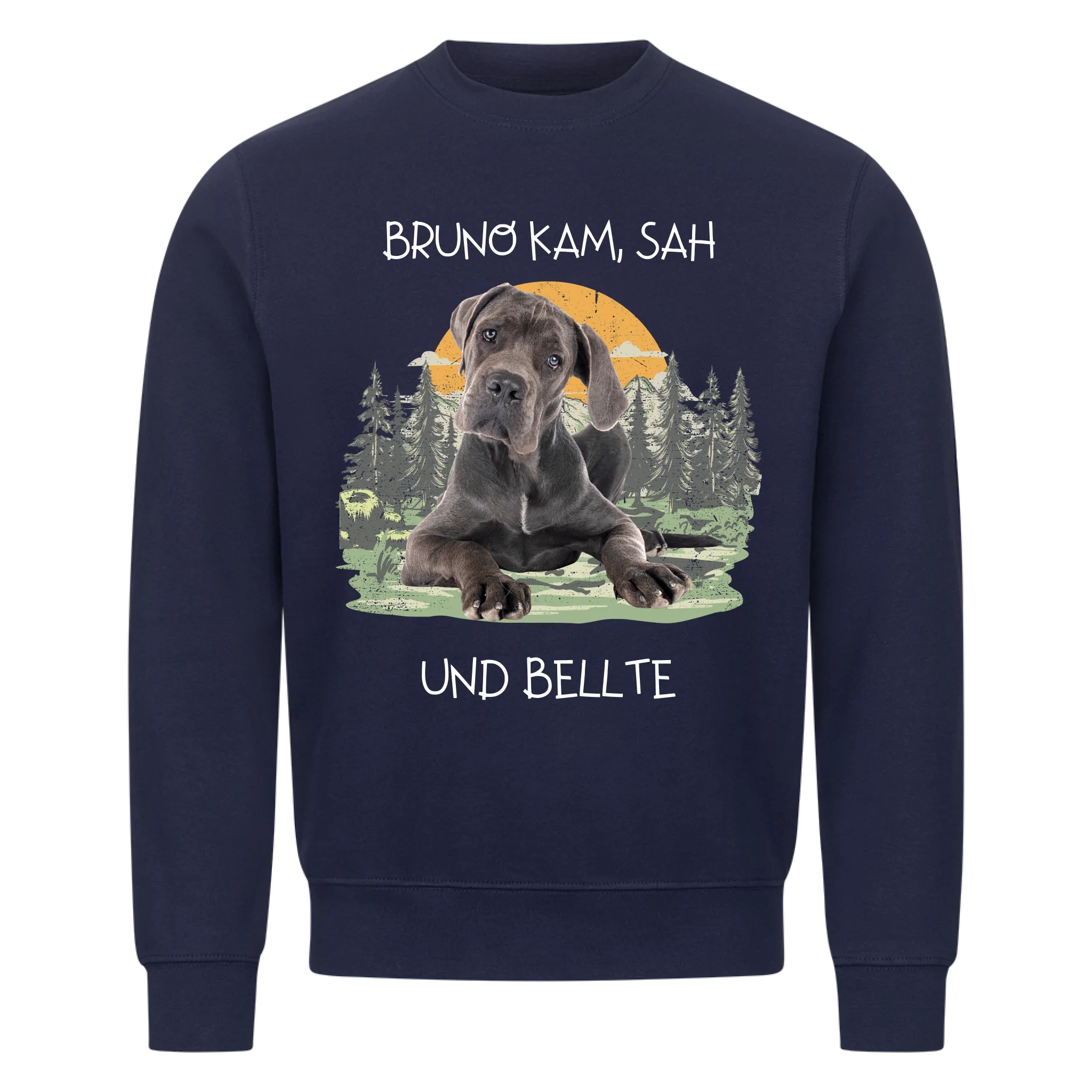 Und bellte - Shirt personalisierbar