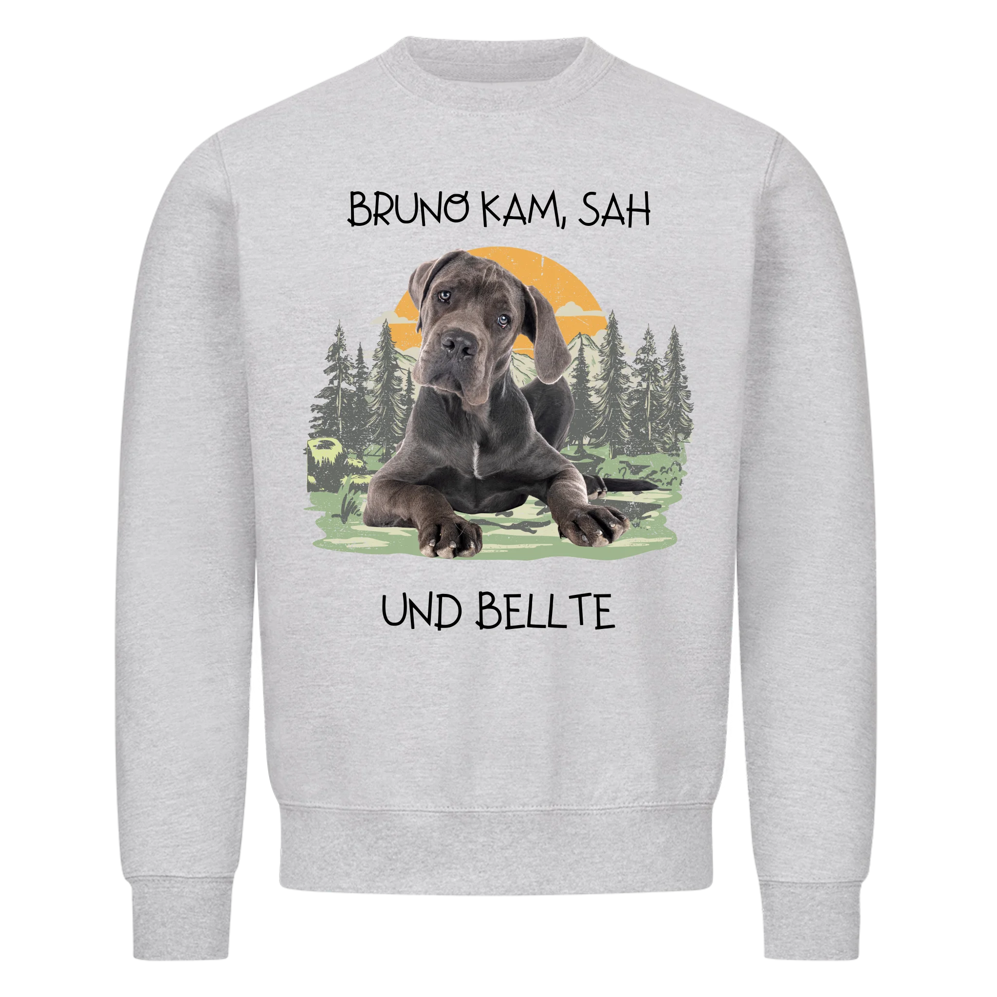 Und bellte - Shirt personalisierbar