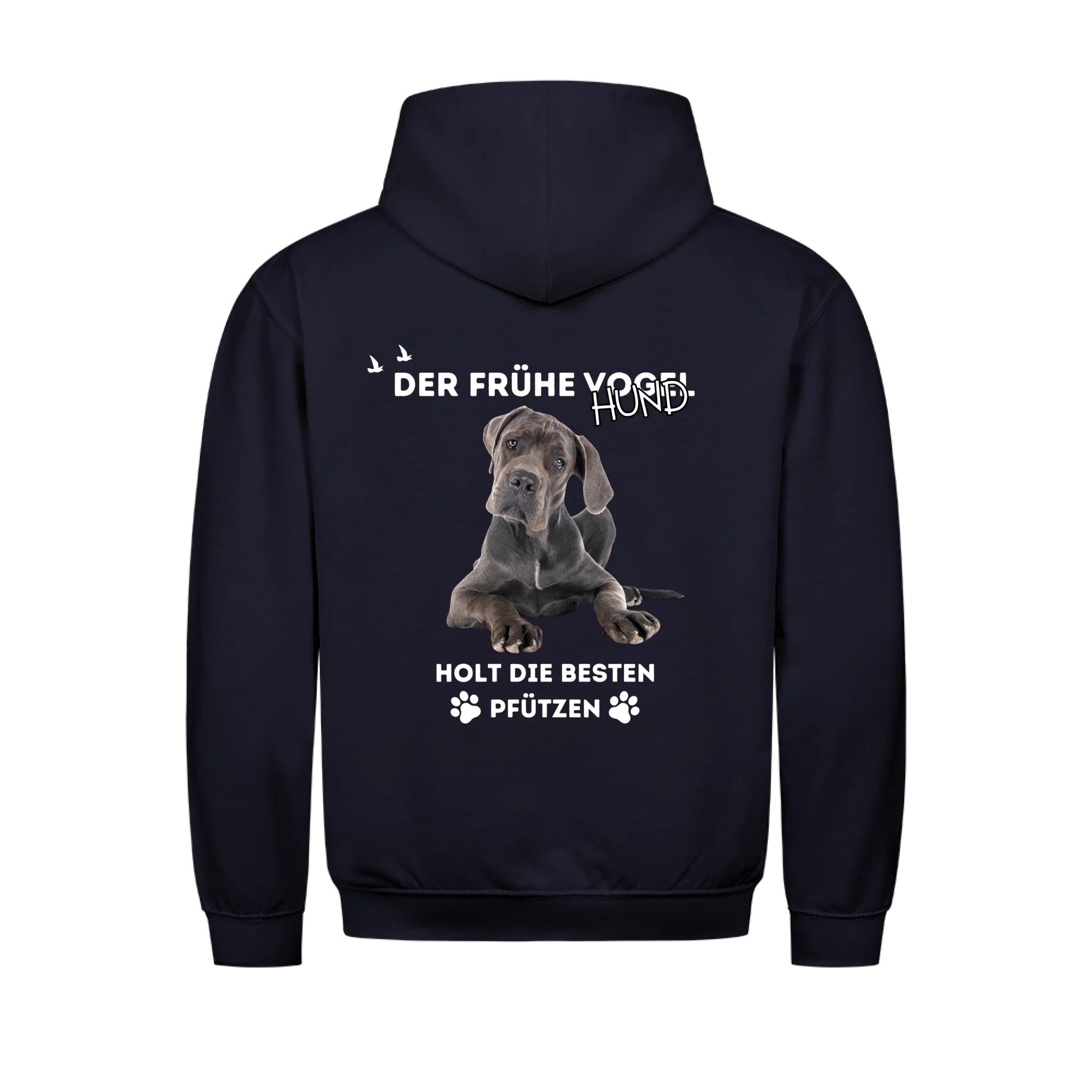 Der frühe Vogel - Shirt personalisierbar