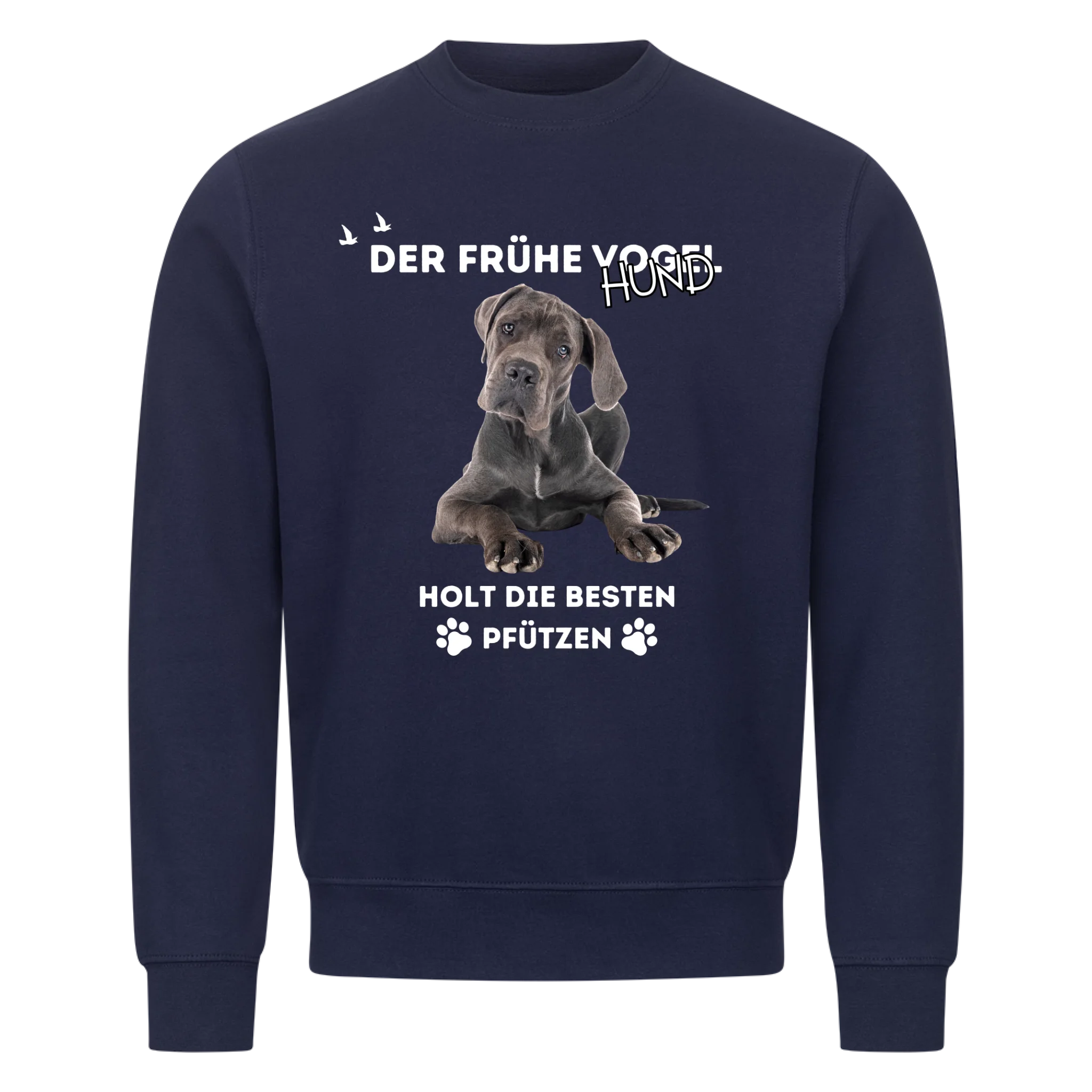 Der frühe Vogel - Shirt personalisierbar