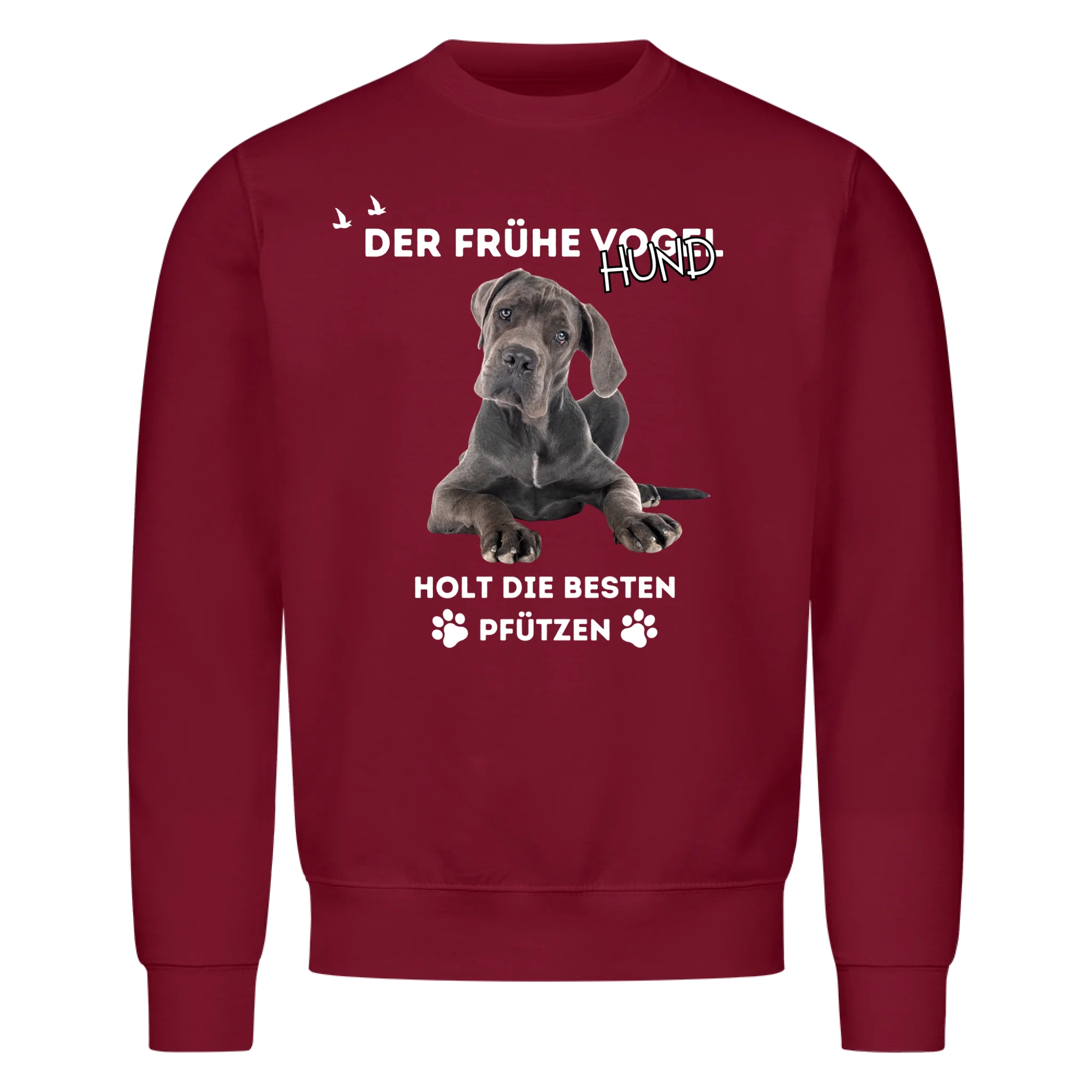 Der frühe Vogel - Shirt personalisierbar