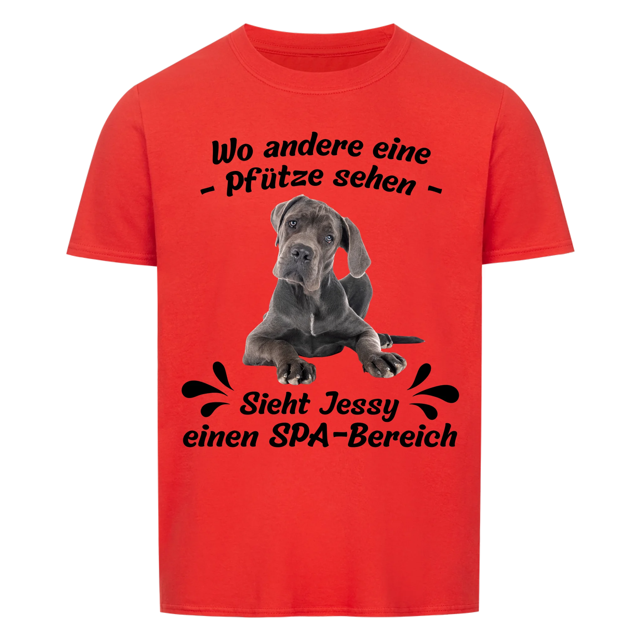 SPA - Shirt personalisierbar