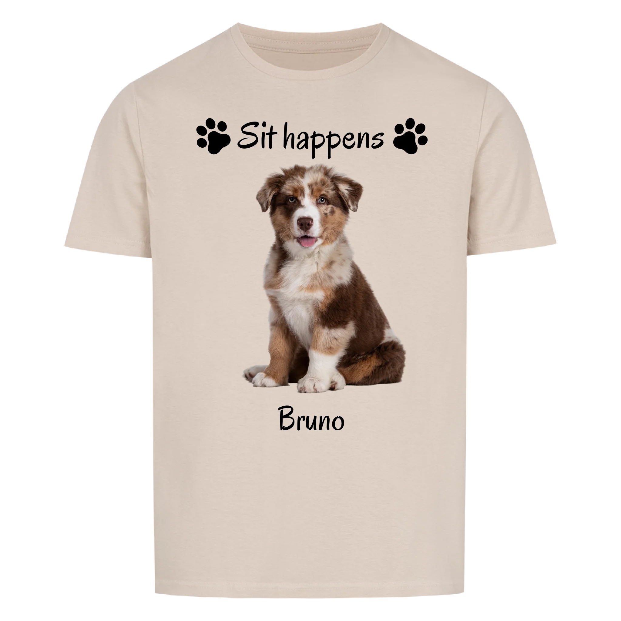 Sit happens - Shirt personalisierbar
