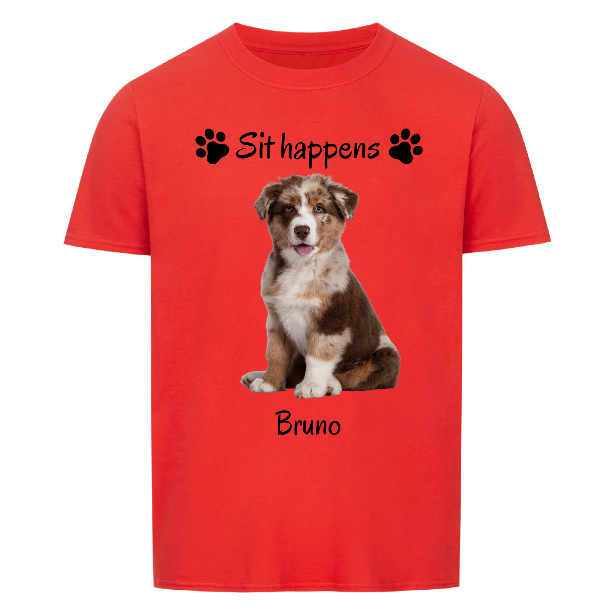 Sit happens - Shirt personalisierbar