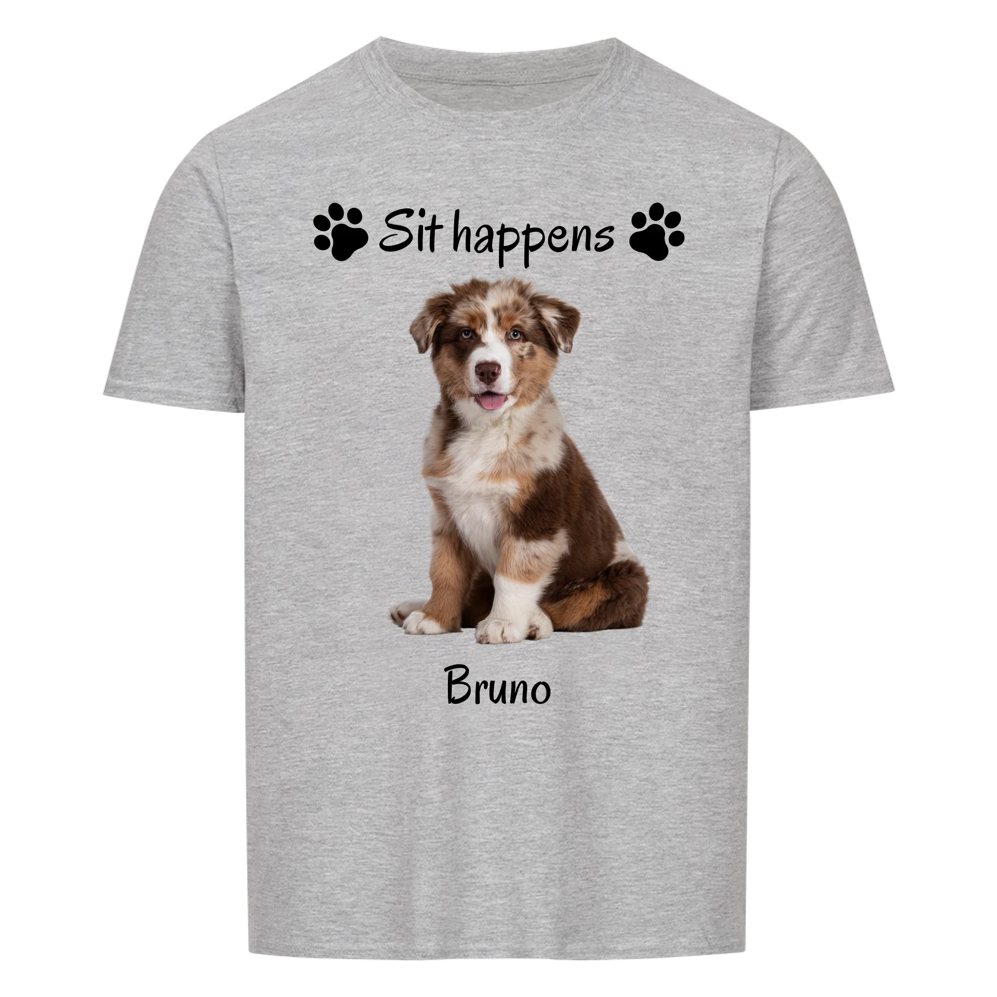 Sit happens - Shirt personalisierbar