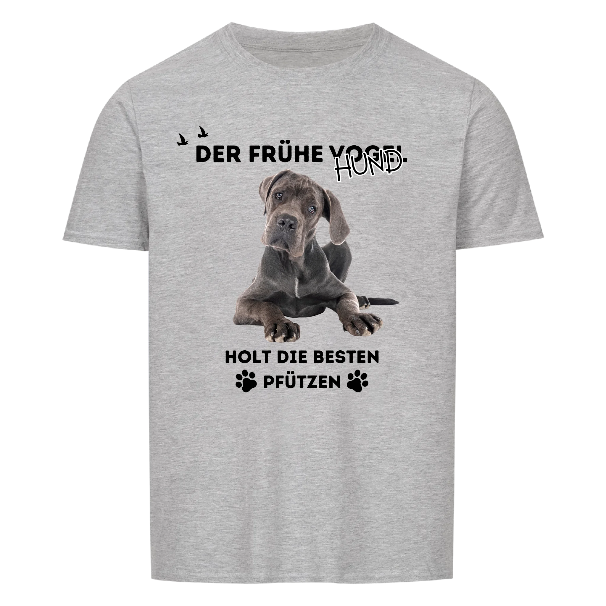 Der frühe Vogel - Shirt personalisierbar