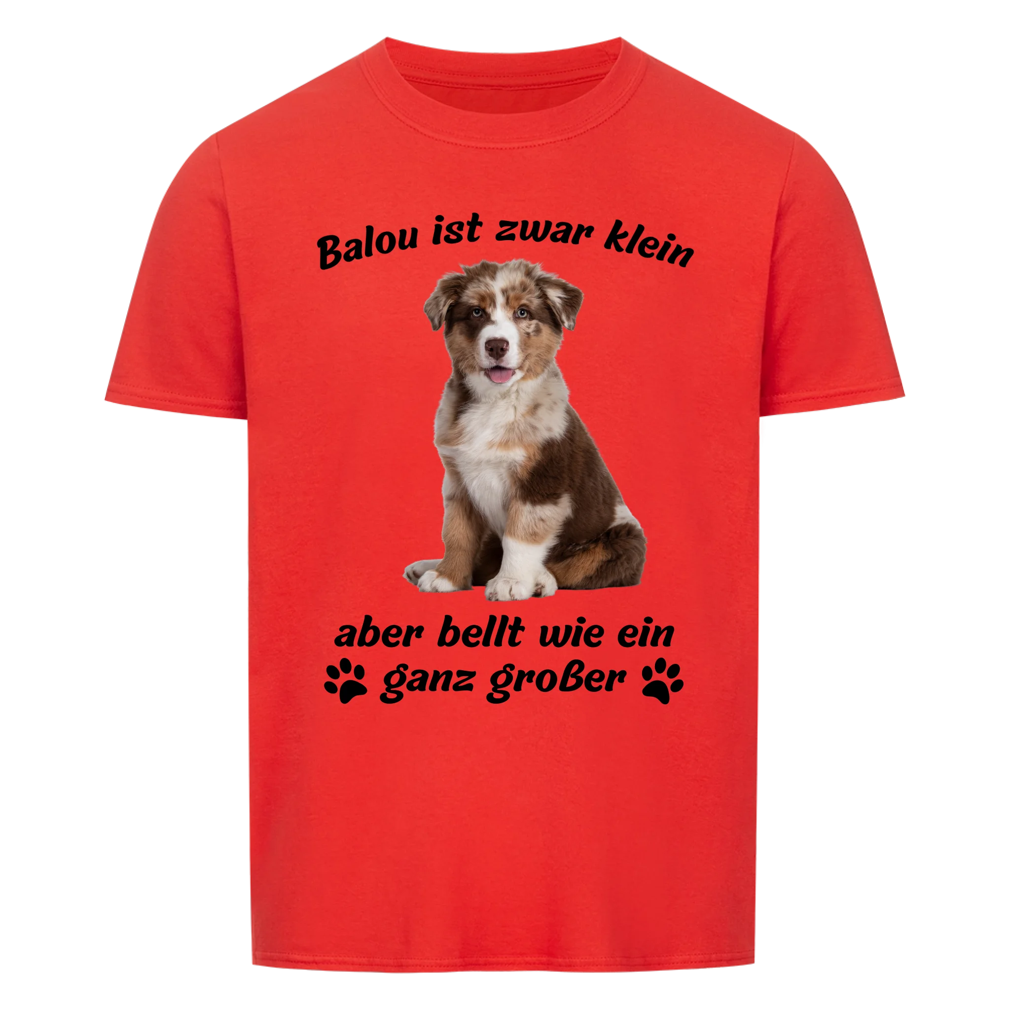 Wie ein großer - Shirt personalisierbar