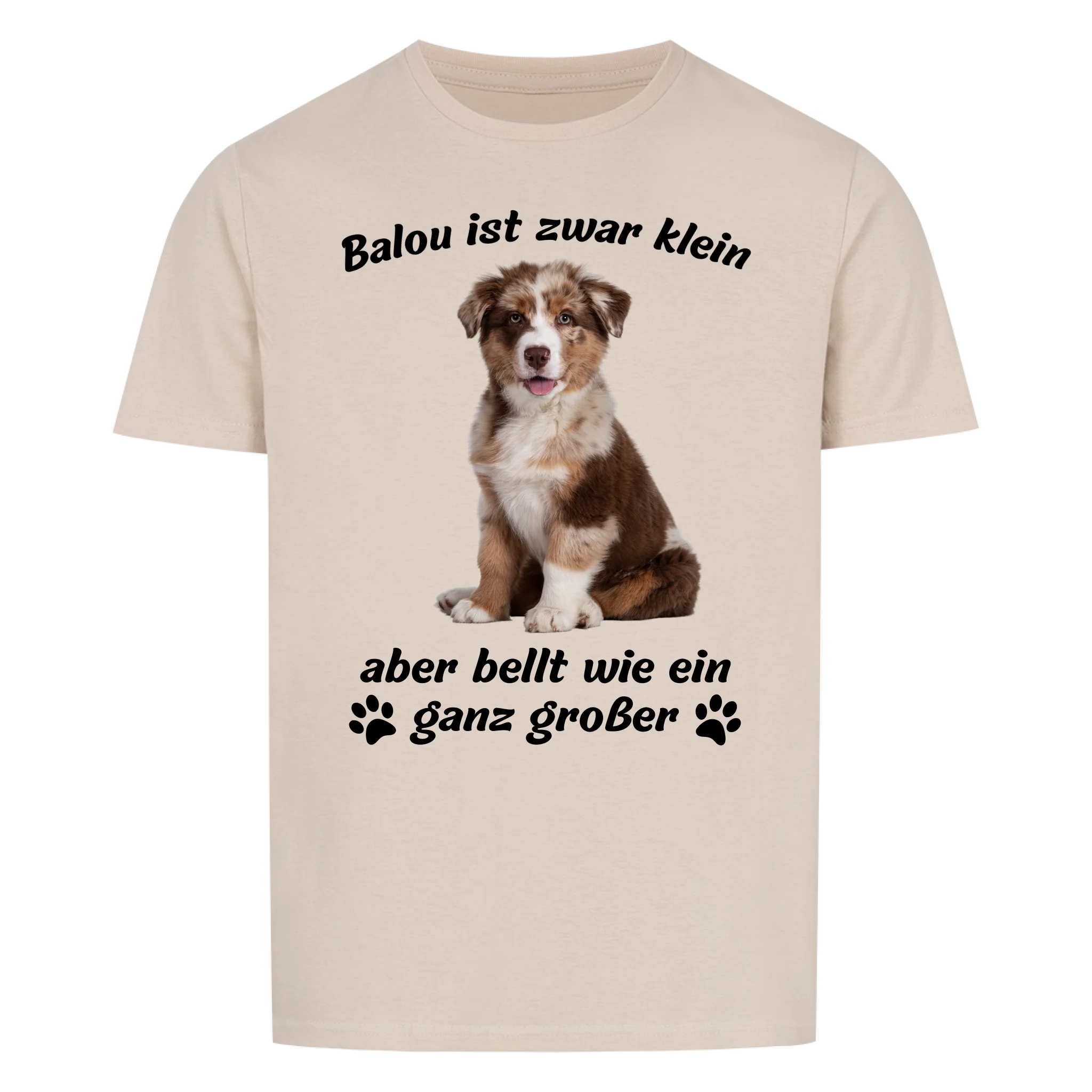 Wie ein großer - Shirt personalisierbar