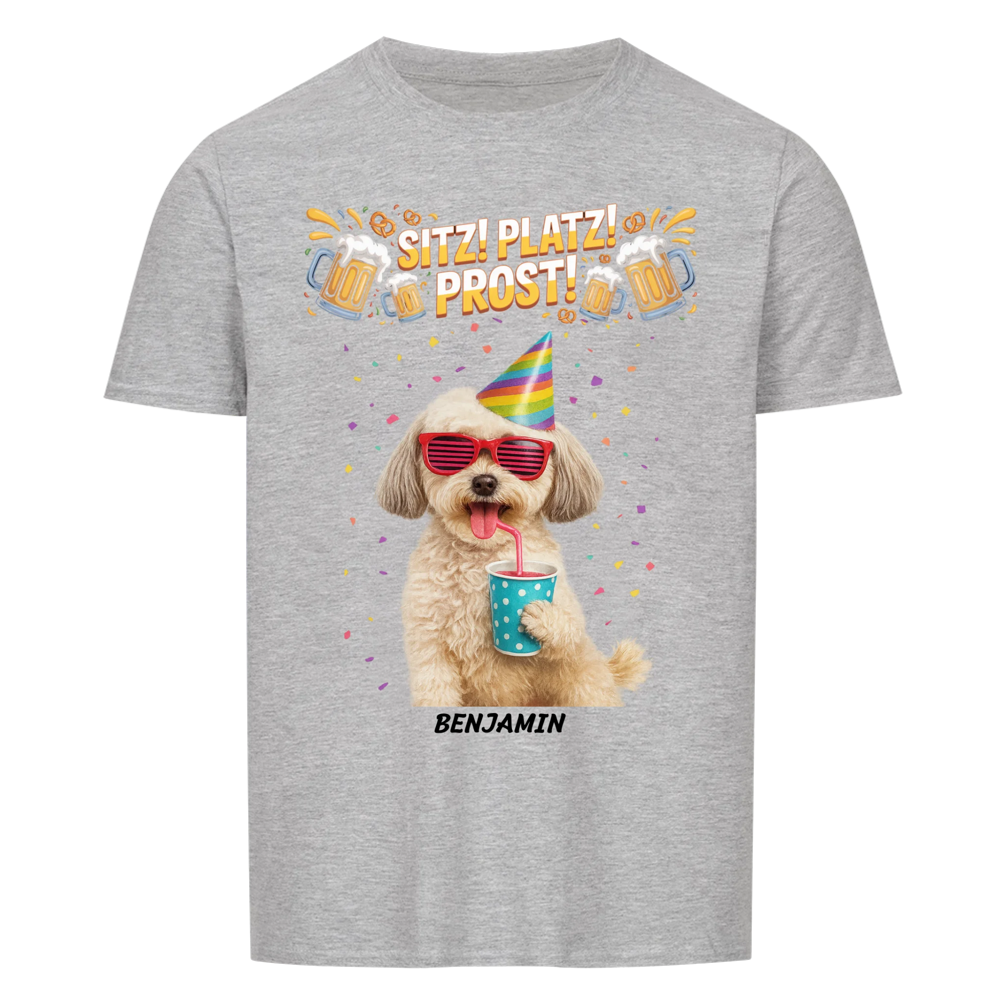 Party Hund - Shirt personalisierbar